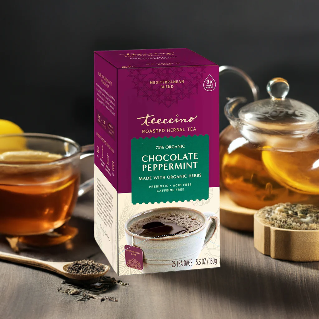 Chocolate Peppermint Roasted Herbal Tea - Image 5