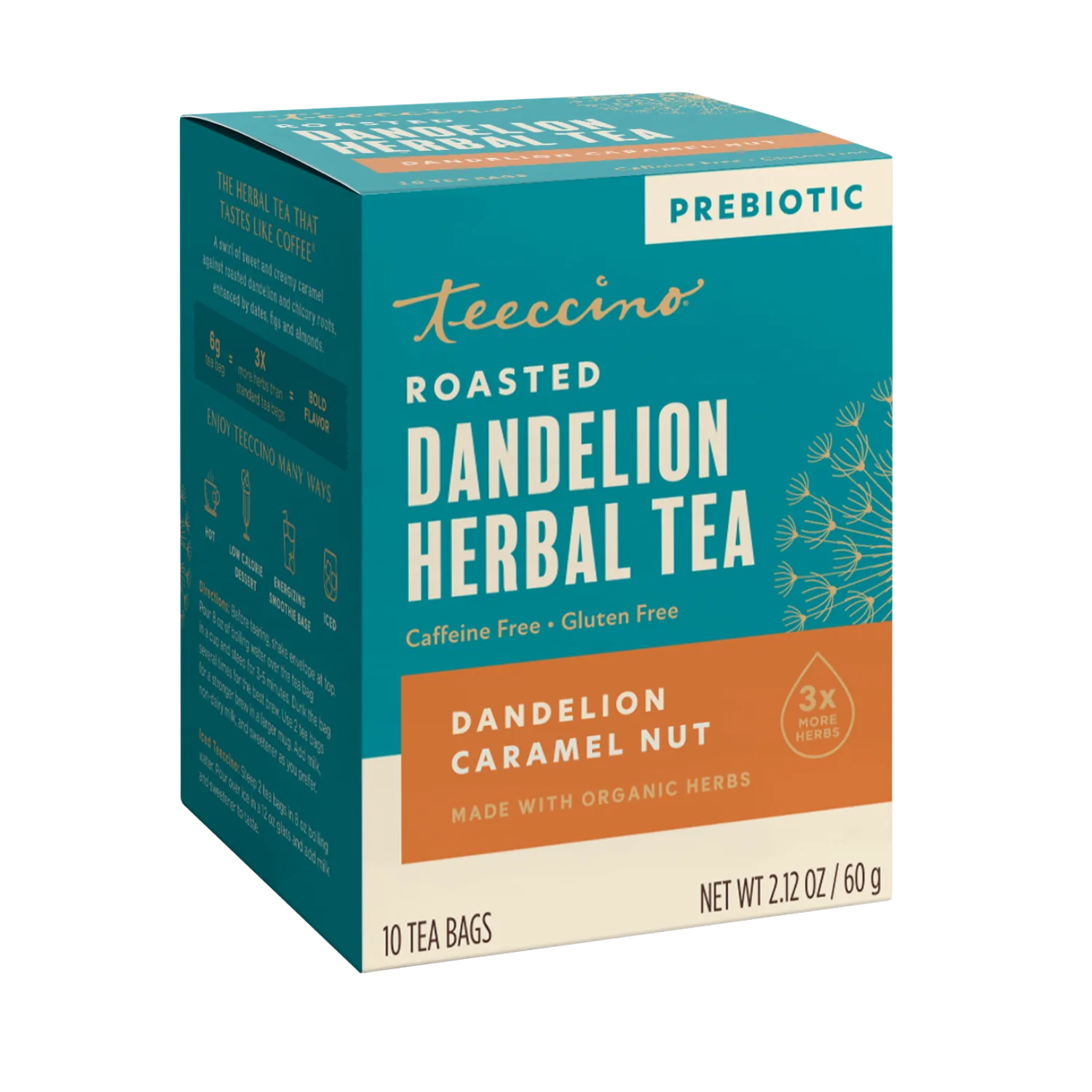 Dandelion Caramel Nut Roasted Herbal Tea - Image 12