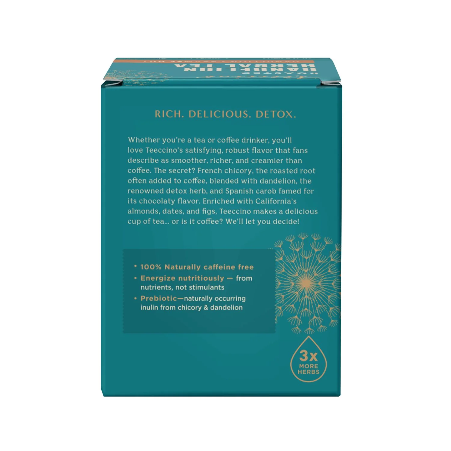 Dandelion Caramel Nut Roasted Herbal Tea - Image 13
