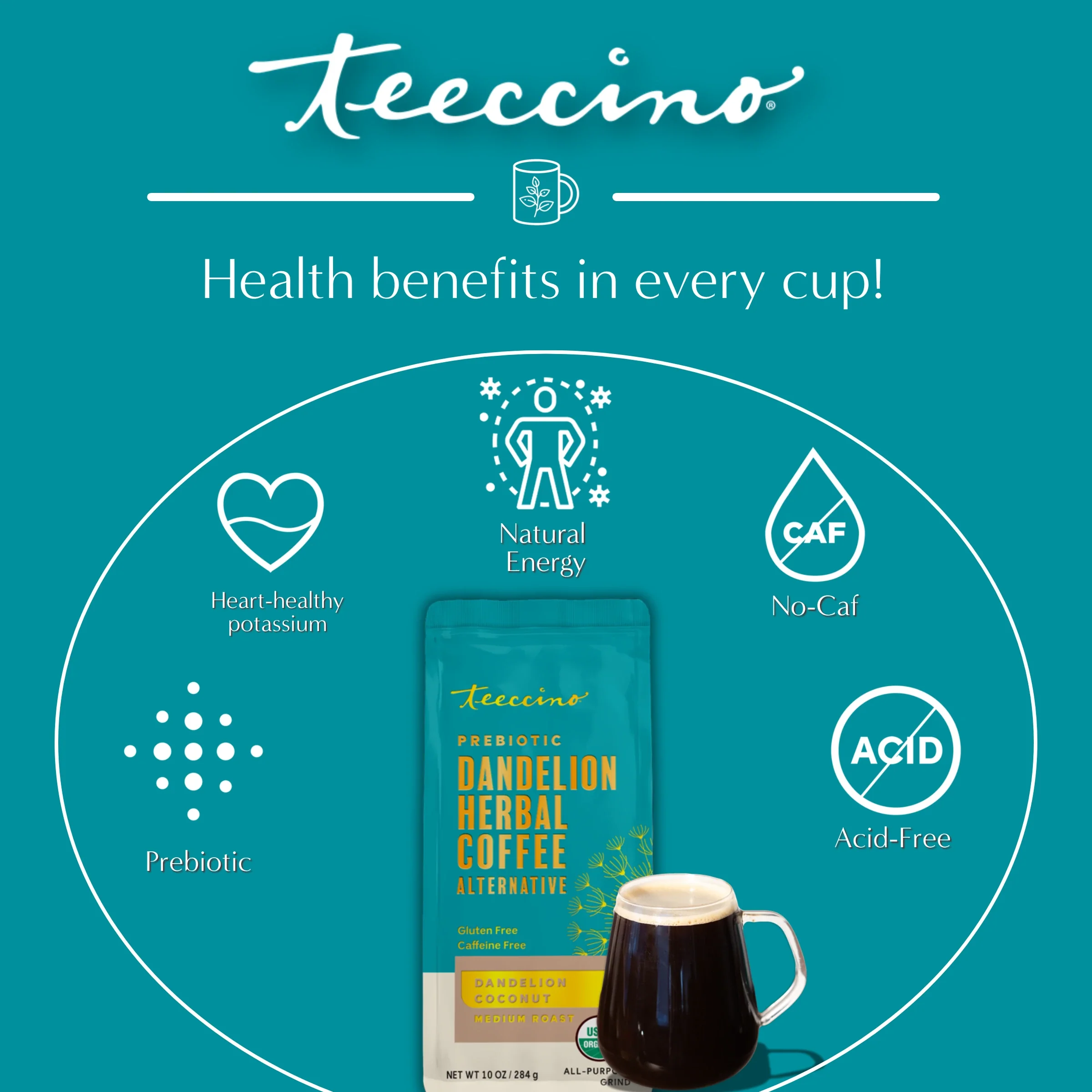 Dandelion Coconut Herbal Coffee - Image 14