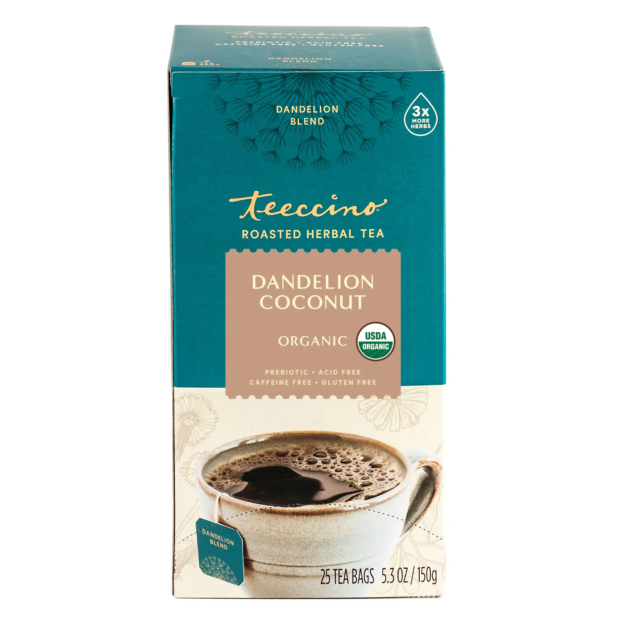 Dandelion Coconut Roasted Herbal Tea - Image 4