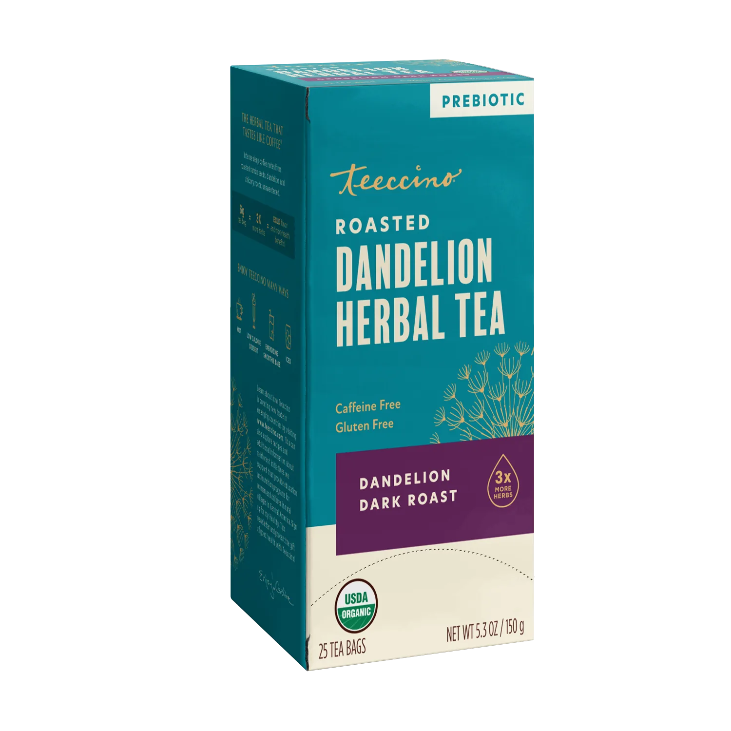 Dandelion Dark Roast Roasted Herbal Tea - Image 14