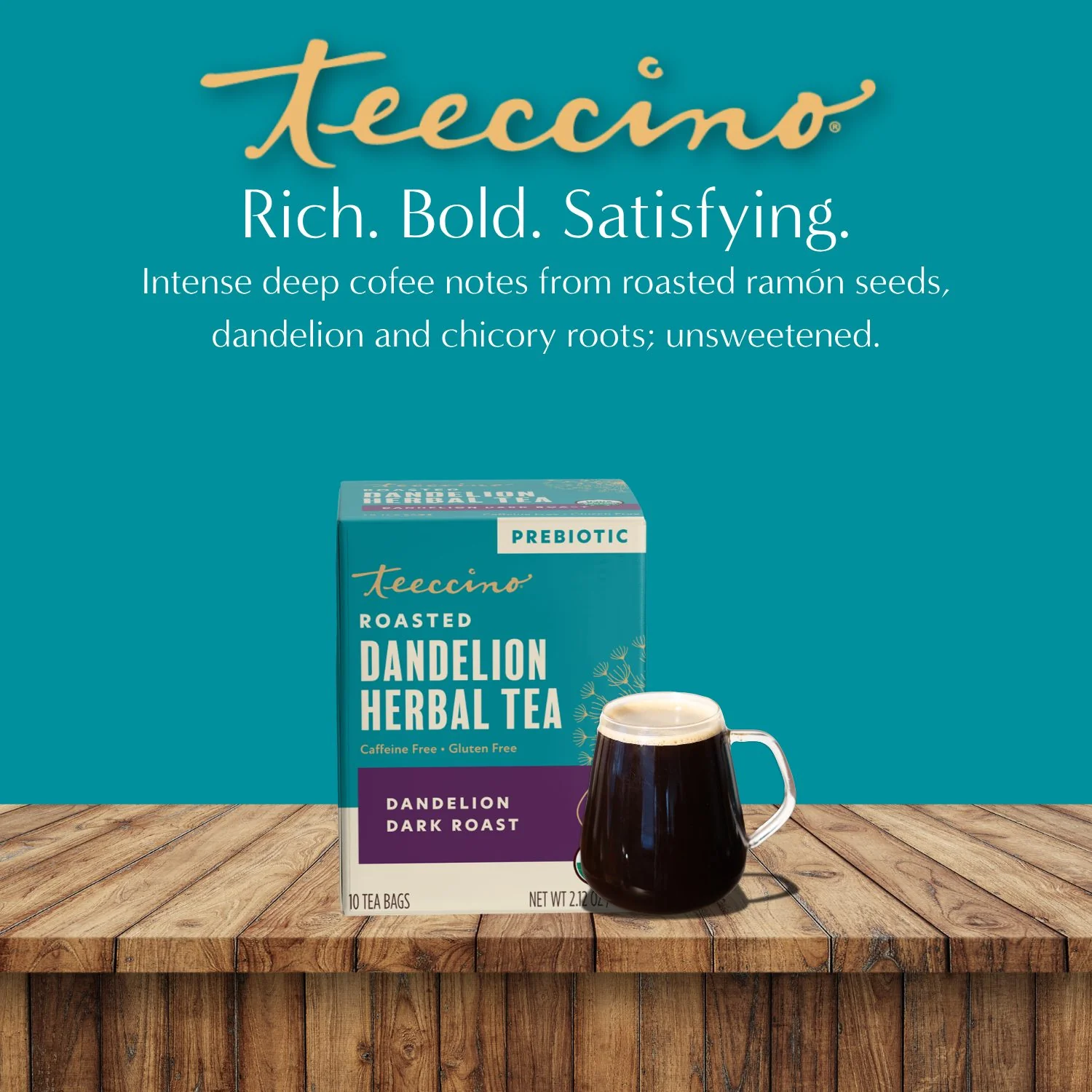 Dandelion Dark Roast Roasted Herbal Tea - Image 25