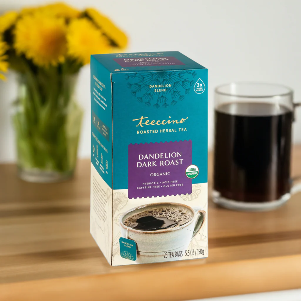 Dandelion Dark Roast Roasted Herbal Tea - Image 6