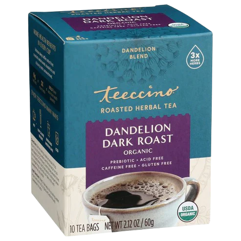 Dandelion Dark Roast Roasted Herbal Tea - Image 9