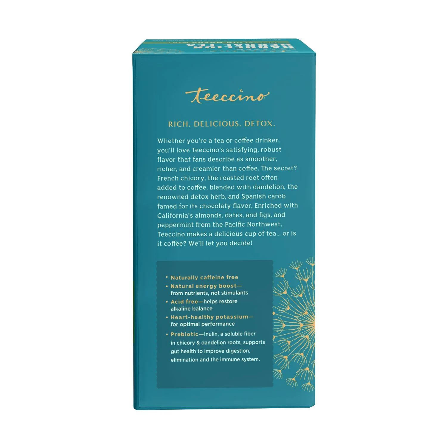 Dandelion Mocha Mint Roasted Herbal Tea - Image 10
