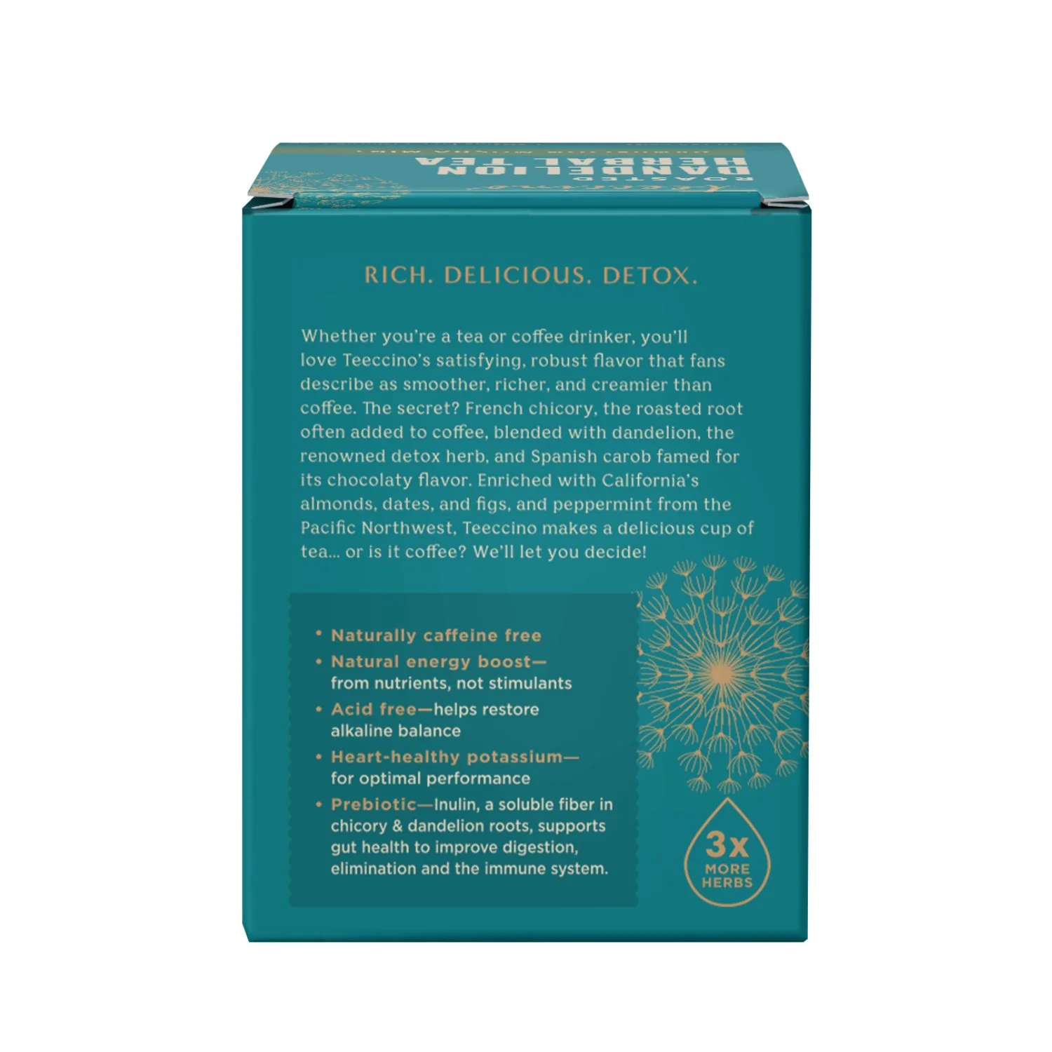 Dandelion Mocha Mint Roasted Herbal Tea - Image 16