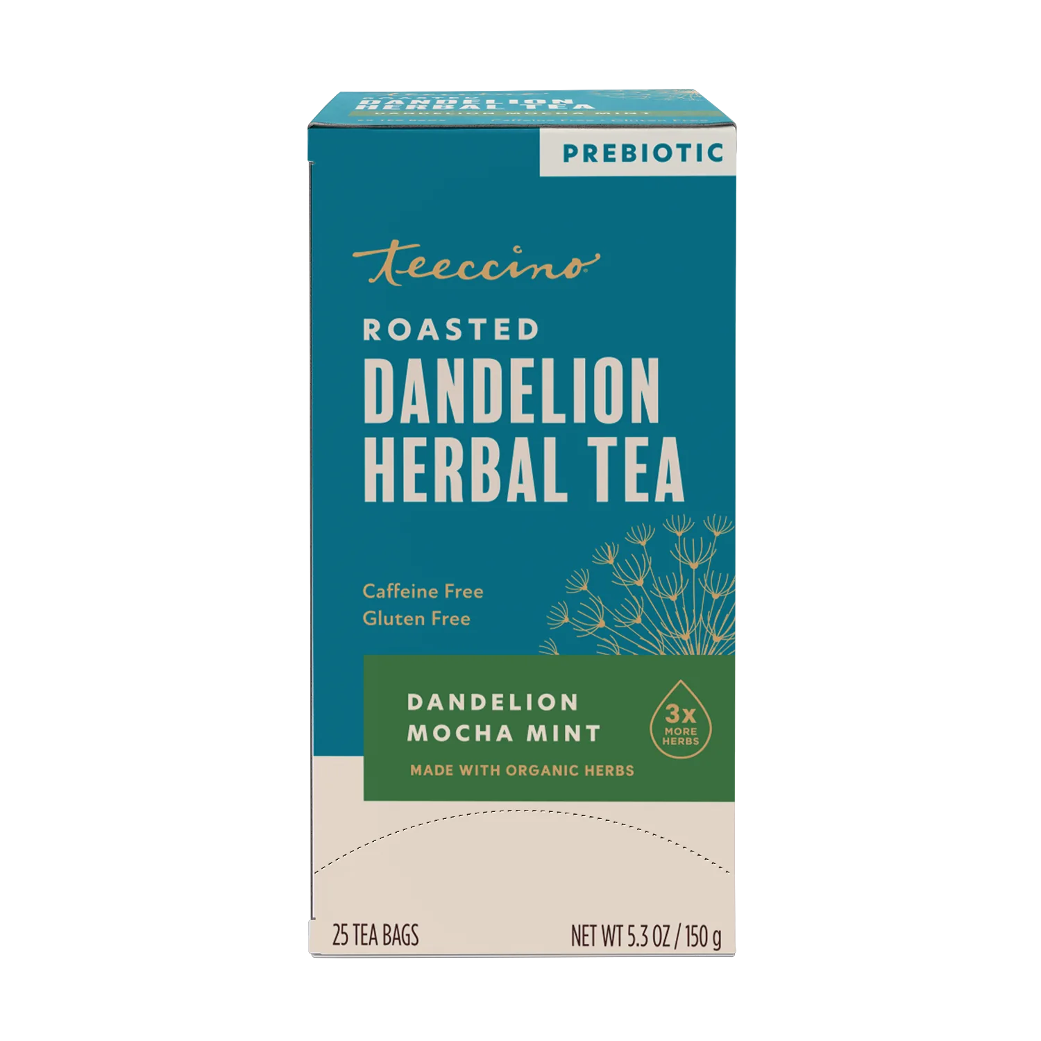 Dandelion Mocha Mint Roasted Herbal Tea - Image 3