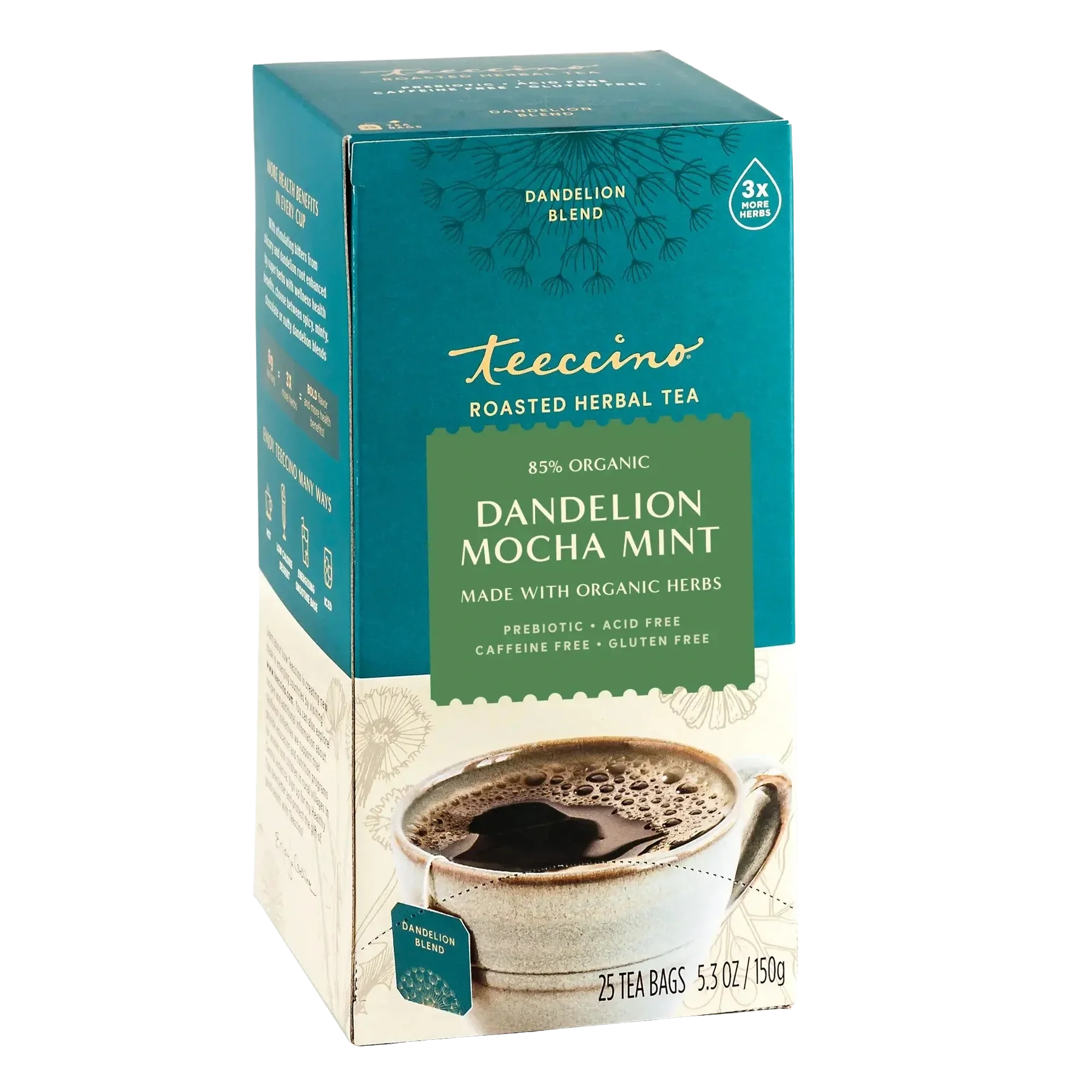 Dandelion Mocha Mint Roasted Herbal Tea - Image 5