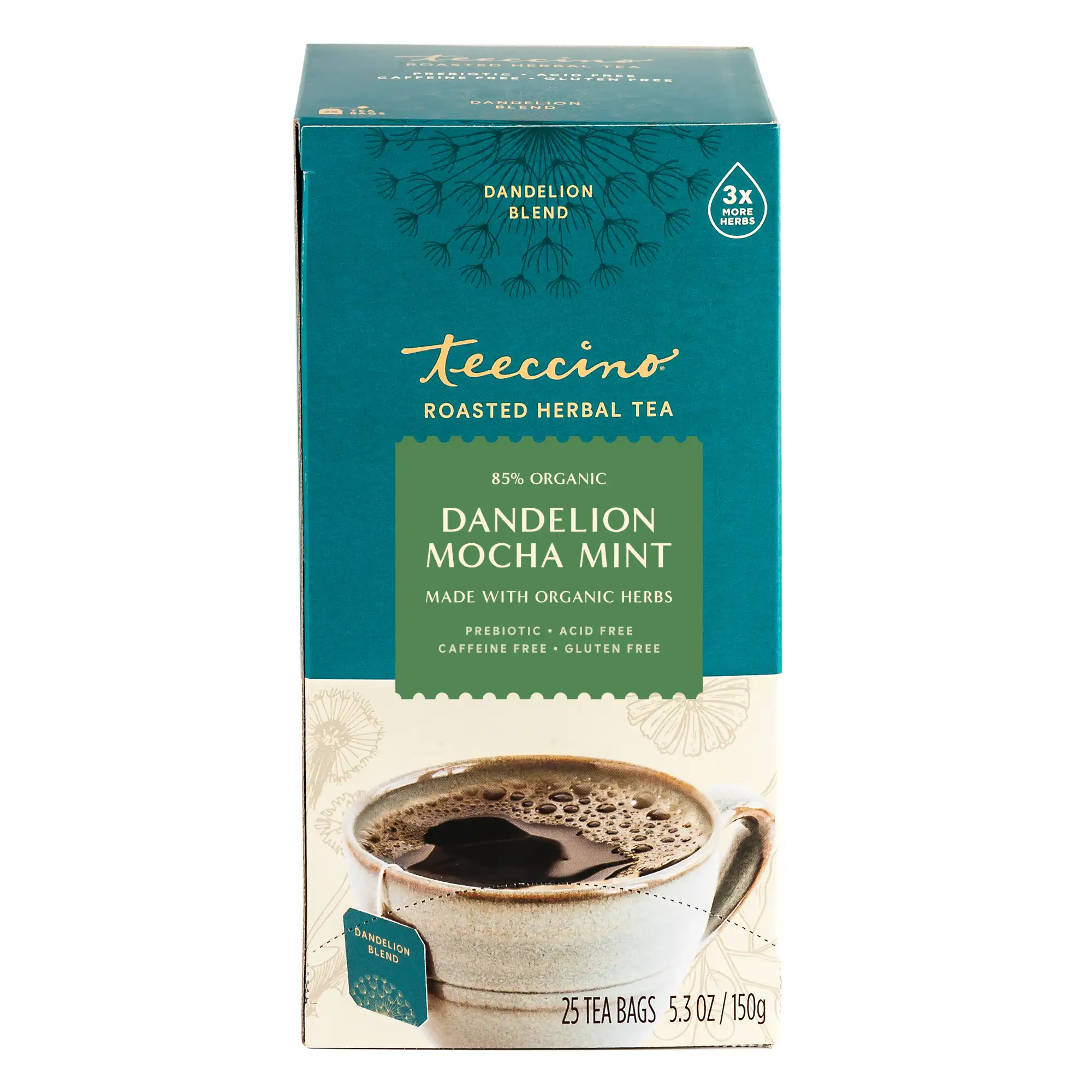 Dandelion Mocha Mint Roasted Herbal Tea - Image 7