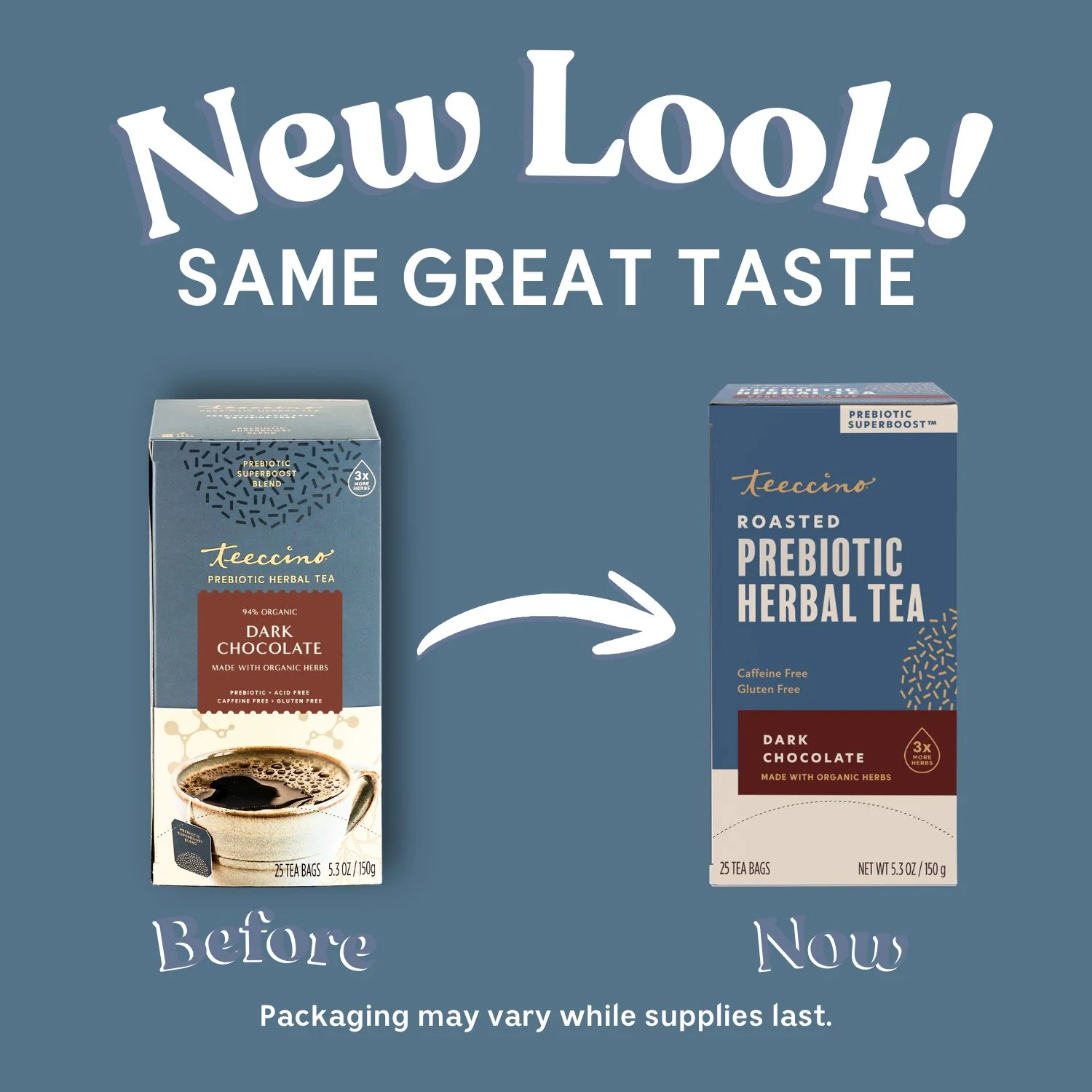 Dark Chocolate Prebiotic SuperBoost Herbal Tea - Image 12