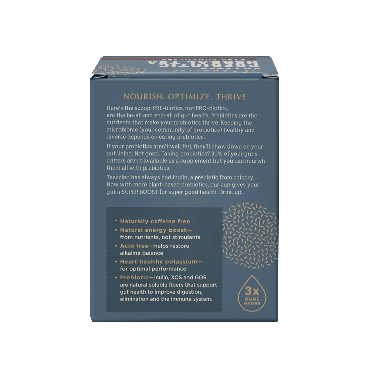 Dark Chocolate Prebiotic SuperBoost Herbal Tea - Image 15
