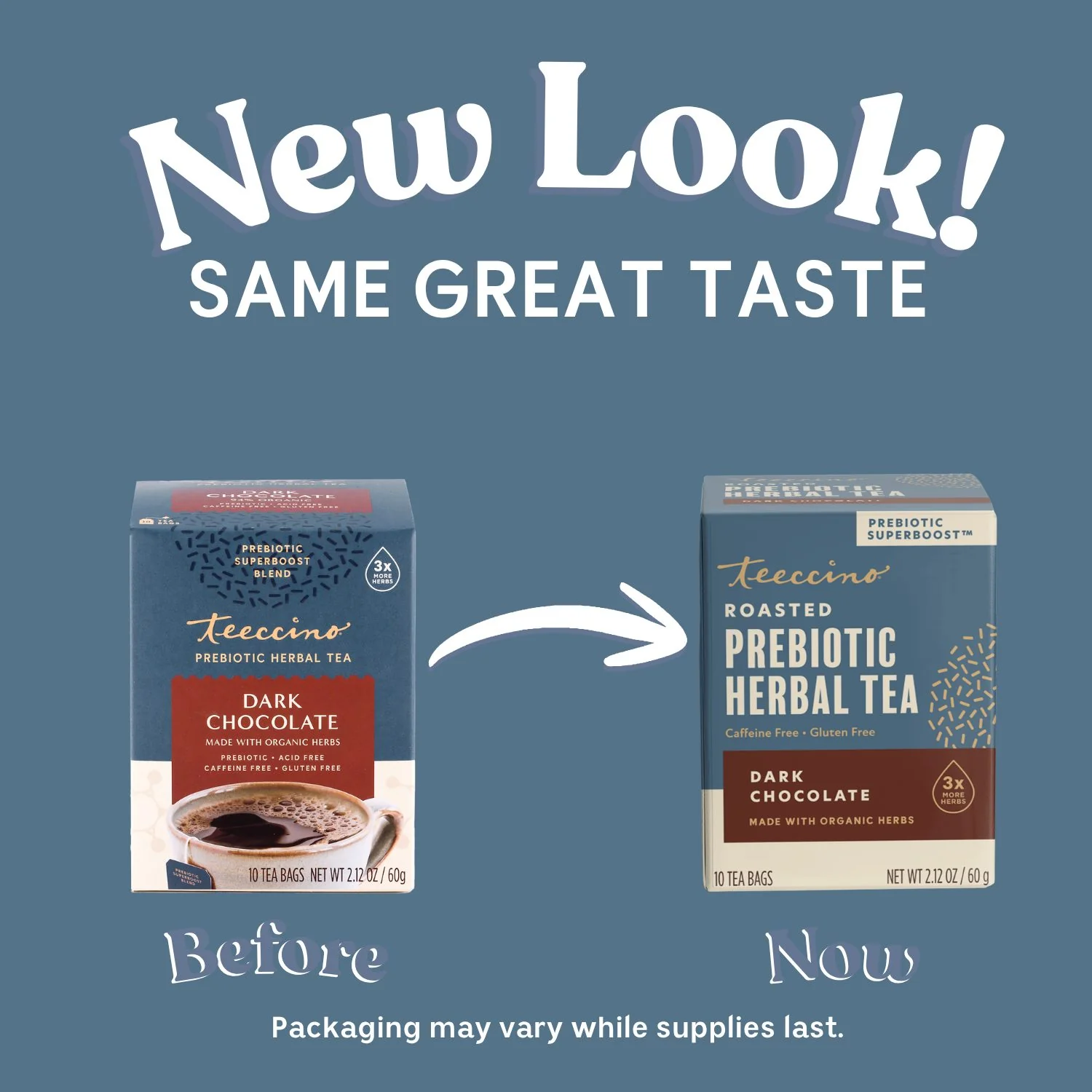 Dark Chocolate Prebiotic SuperBoost Herbal Tea - Image 18