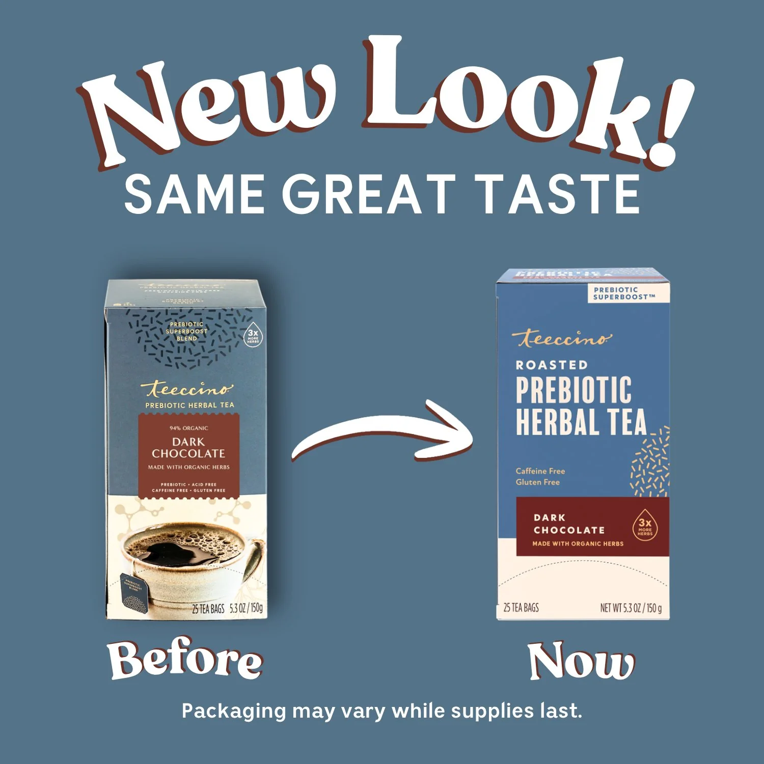 Dark Chocolate Prebiotic SuperBoost Herbal Tea - Image 23