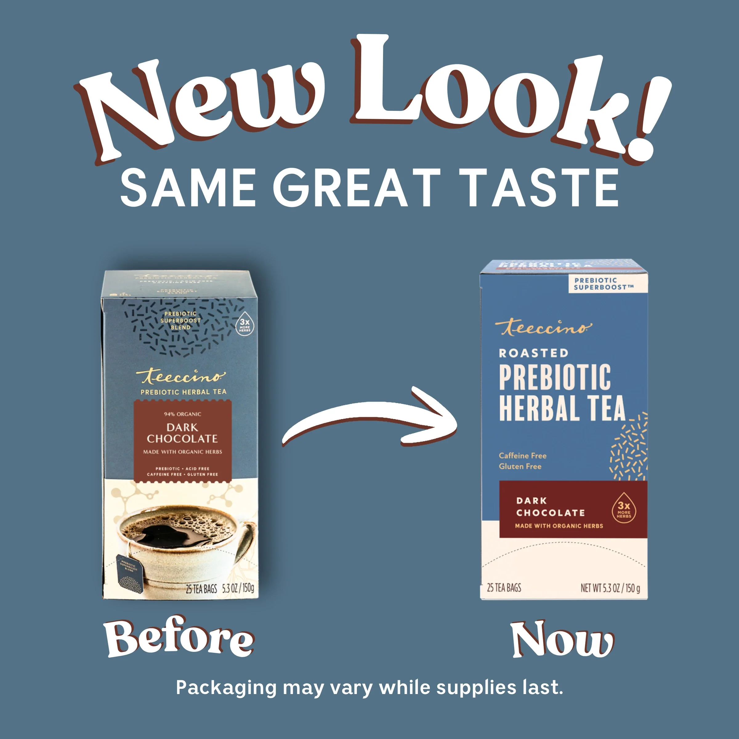 Dark Chocolate Prebiotic SuperBoost Herbal Tea - Image 27