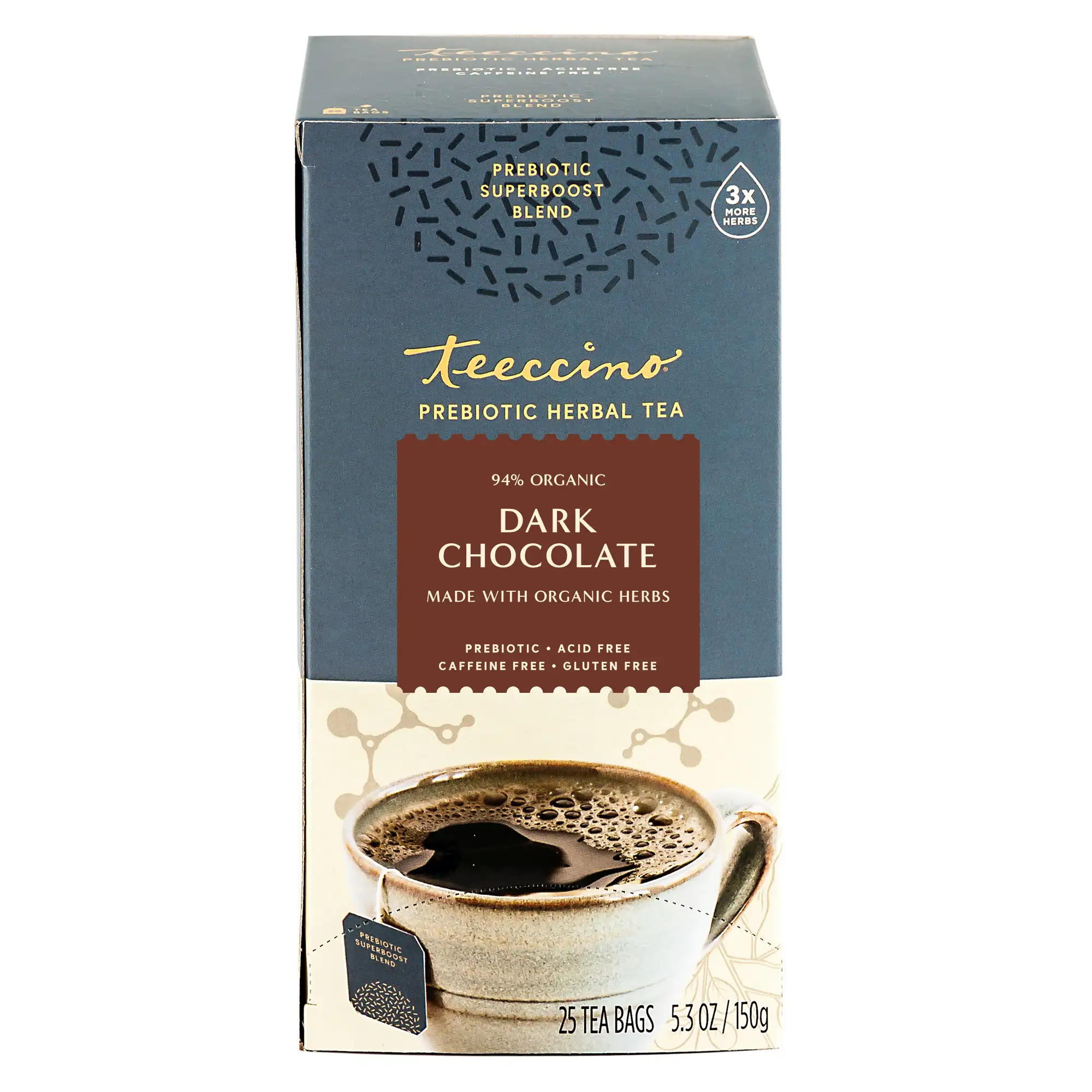 Dark Chocolate Prebiotic SuperBoost Herbal Tea - Image 6