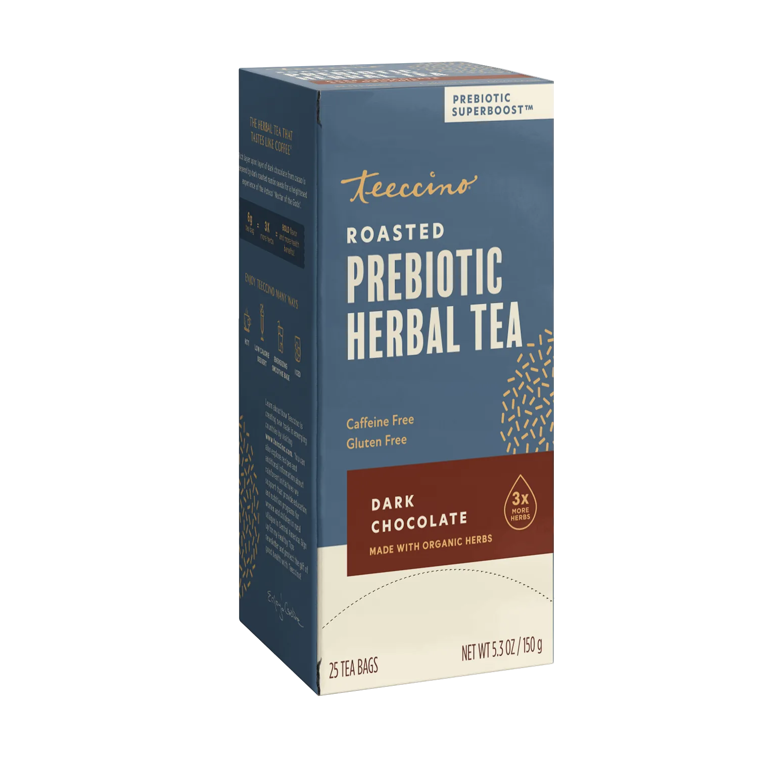 Dark Chocolate Prebiotic SuperBoost Herbal Tea - Image 8