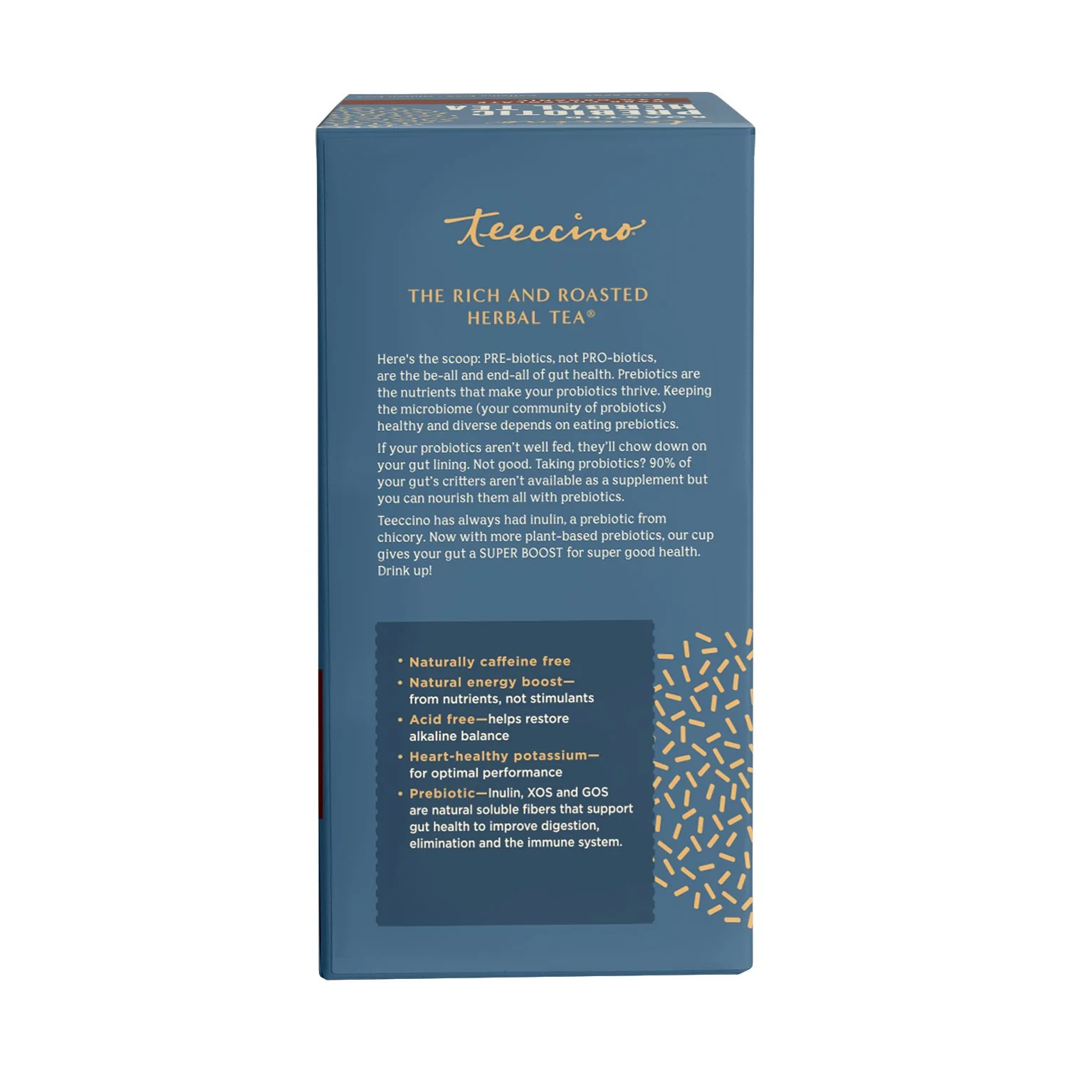 Dark Chocolate Prebiotic SuperBoost Herbal Tea - Image 9