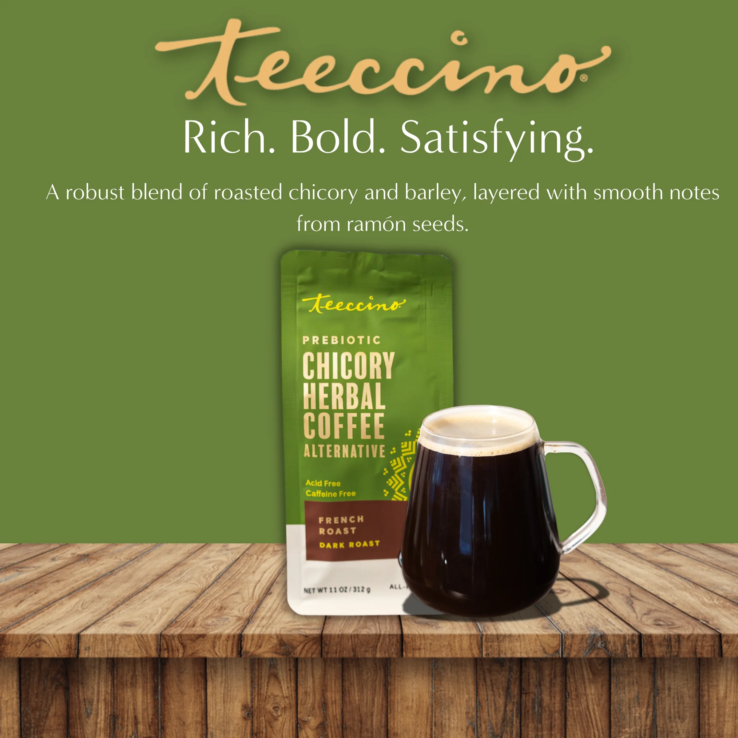 French Roast Chicory Herbal Coffee - Image 13
