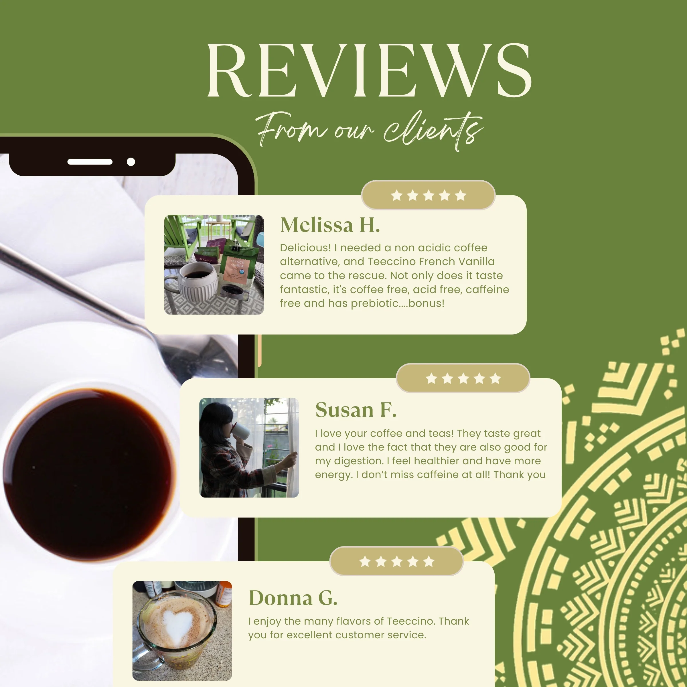 French Vanilla Chicory Herbal Coffee - Image 13