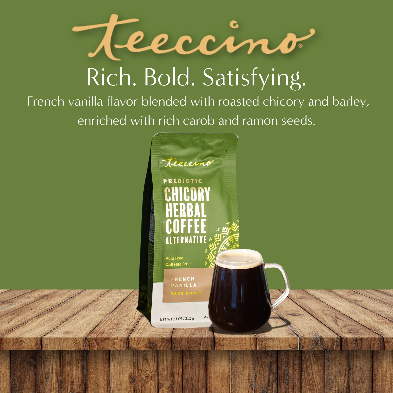 French Vanilla Chicory Herbal Coffee - Image 8