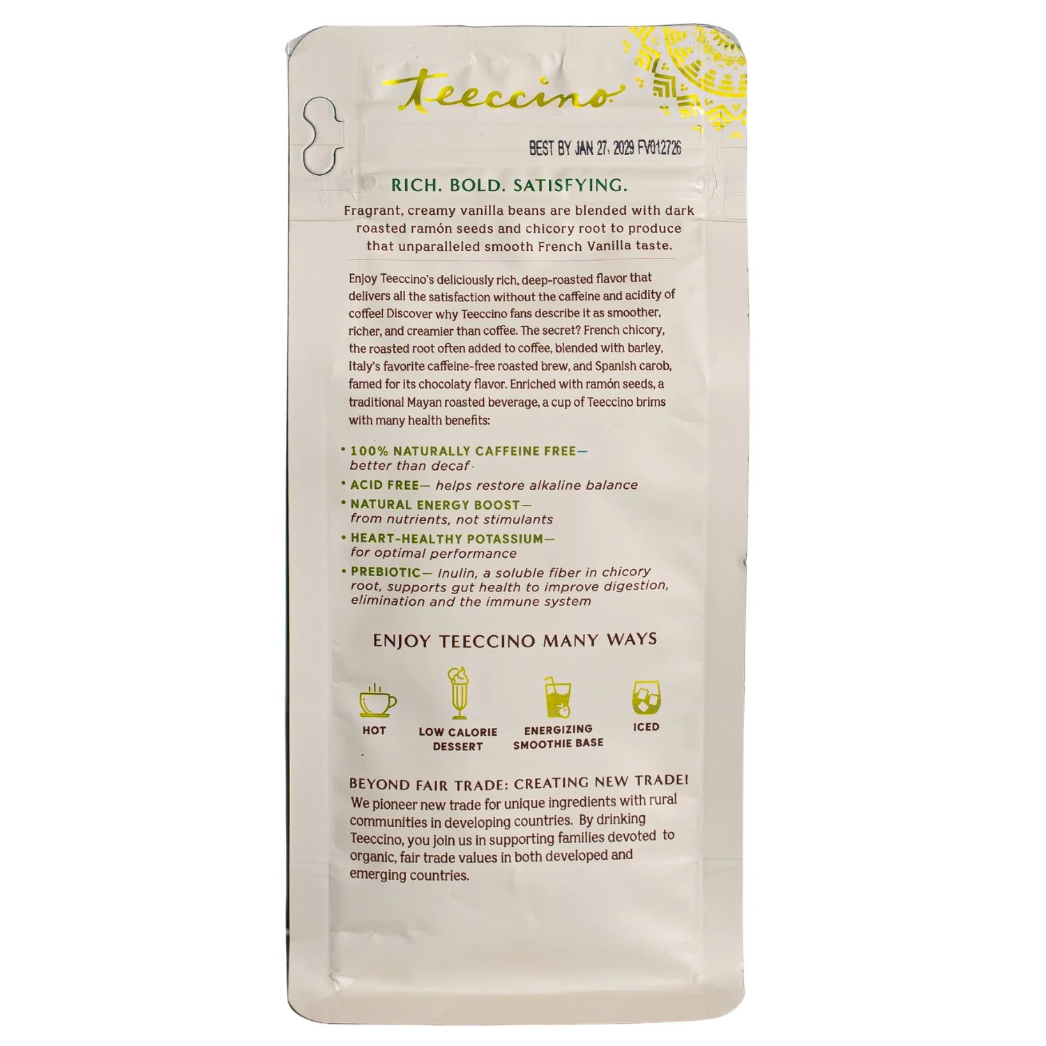 French Vanilla Chicory Herbal Coffee - Image 9
