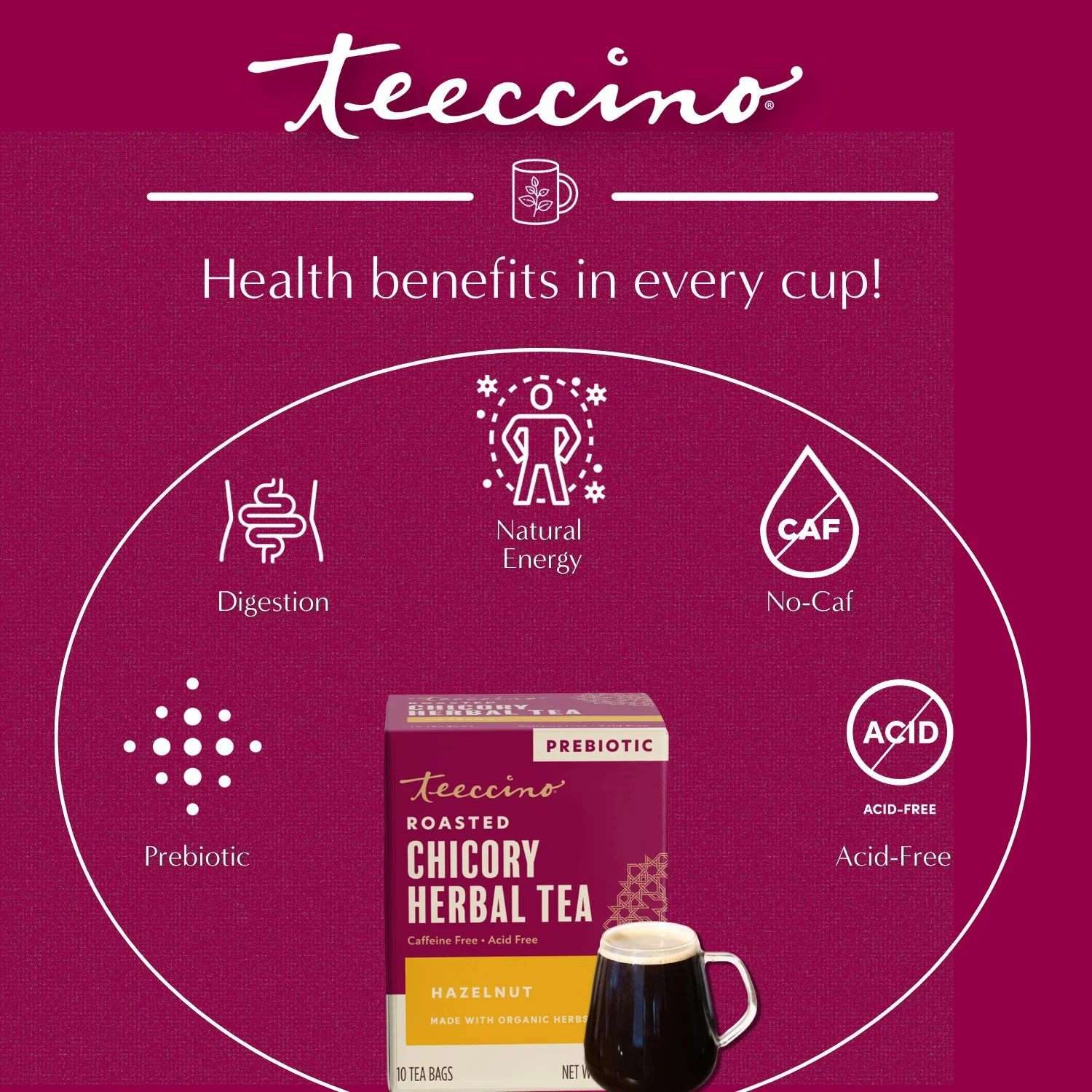 Hazelnut Roasted Herbal Tea - Image 22