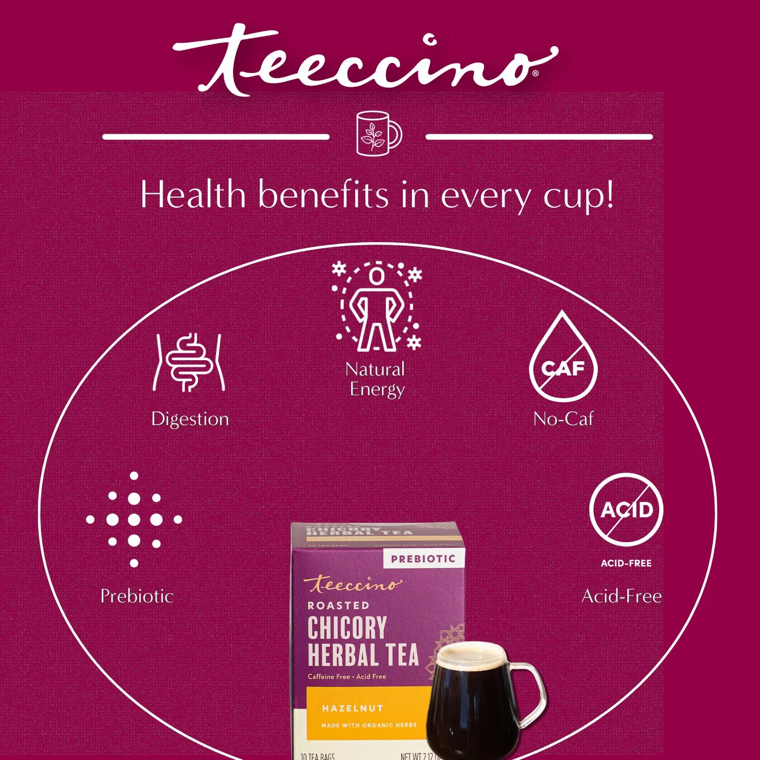 Hazelnut Roasted Herbal Tea - Image 7