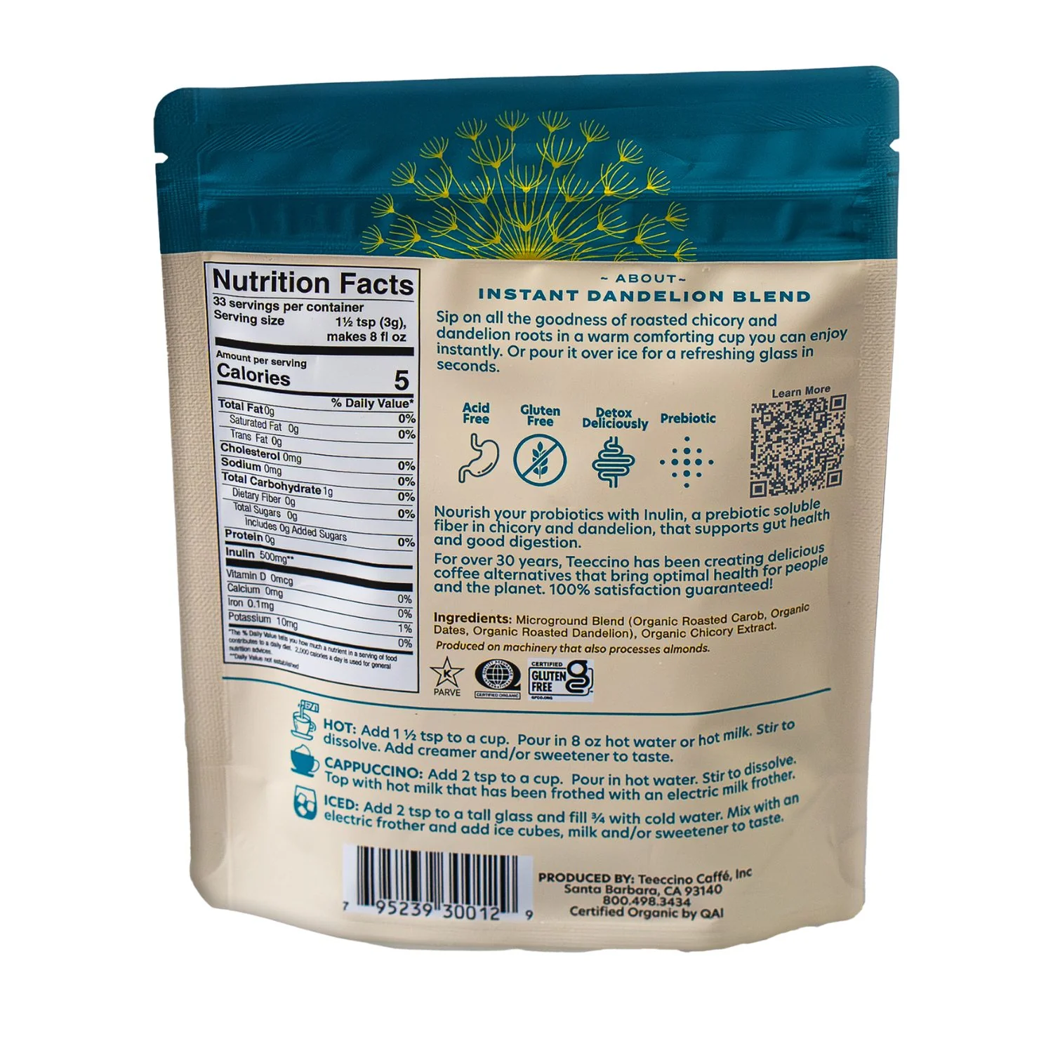 Instant Dandelion Herbal Coffee - Image 10
