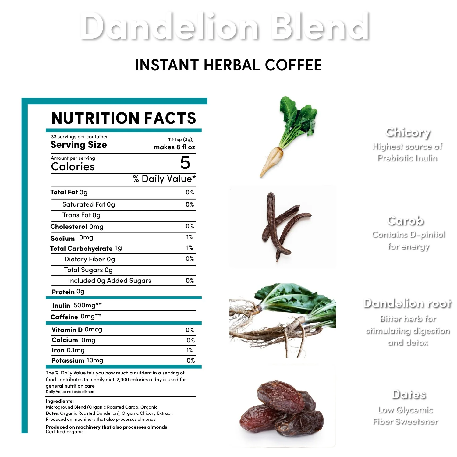 Instant Dandelion Herbal Coffee - Image 11
