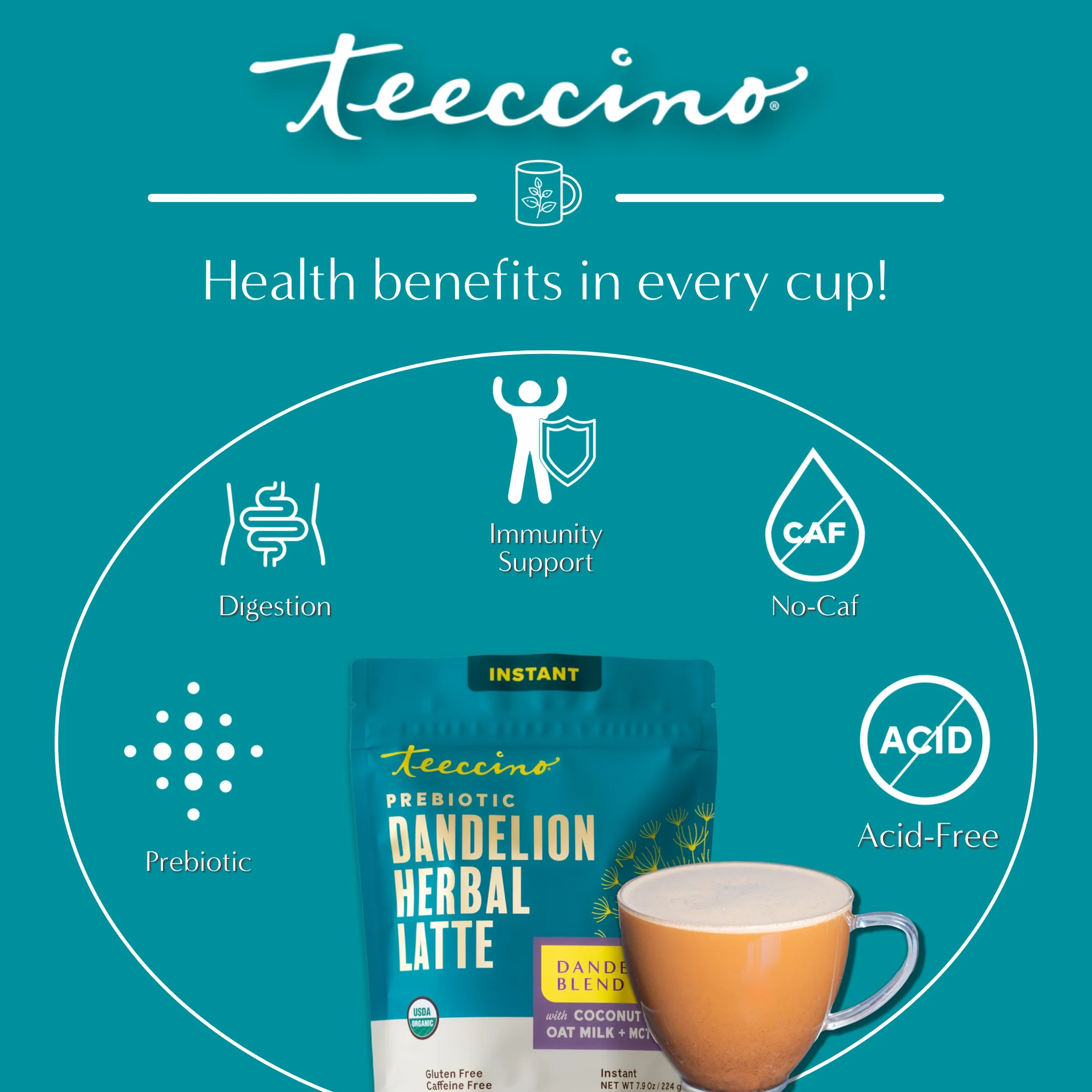 Instant Dandelion Herbal Latte - Image 17