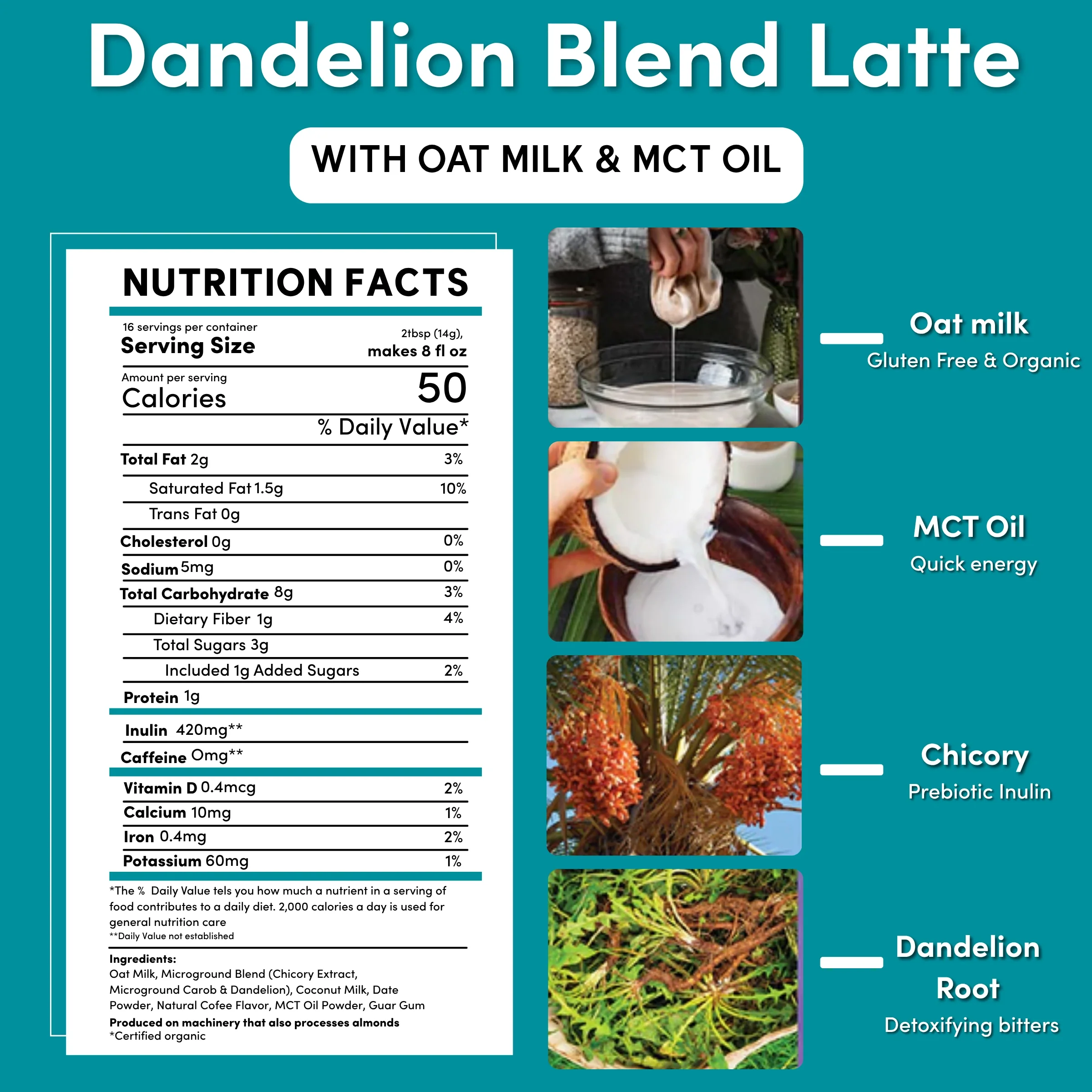 Instant Dandelion Herbal Latte - Image 19