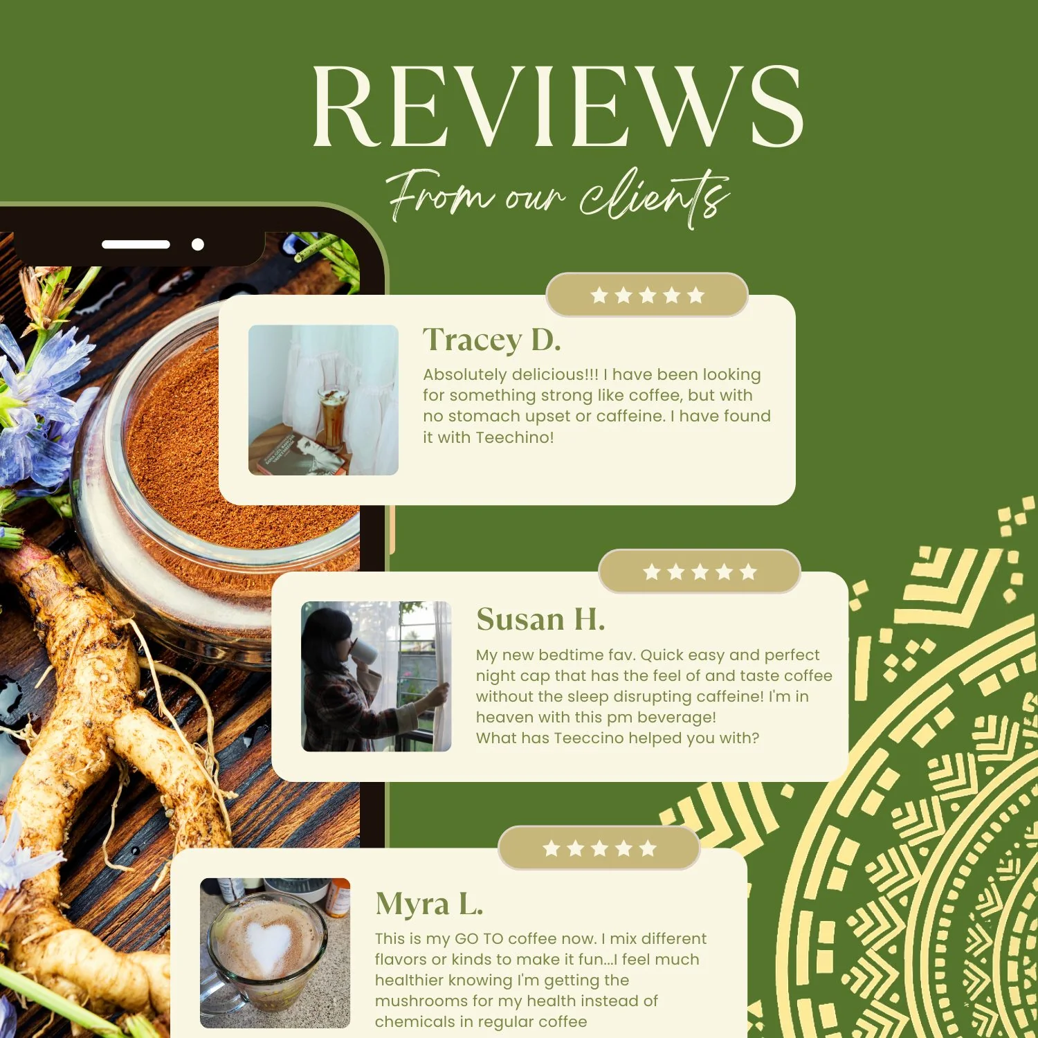 Instant French Roast Herbal Coffee - Image 3