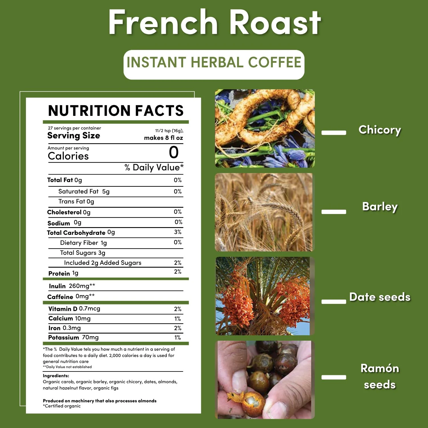 Instant French Roast Herbal Coffee - Image 5
