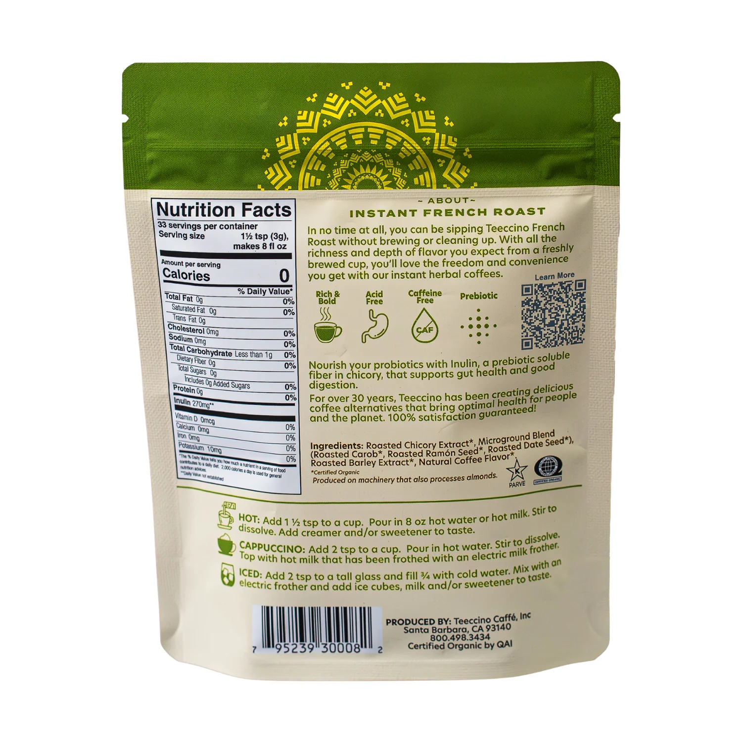 Instant French Roast Herbal Coffee - Image 8