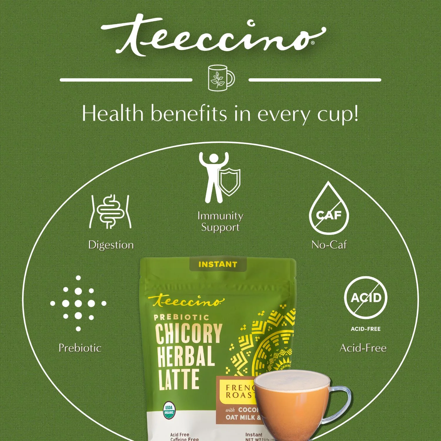 Instant French Roast Herbal Latte - Image 6