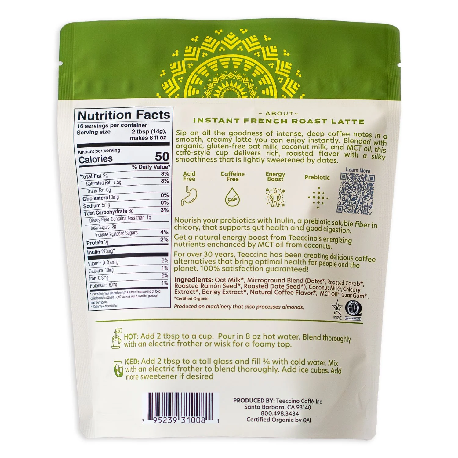Instant French Roast Herbal Latte - Image 8