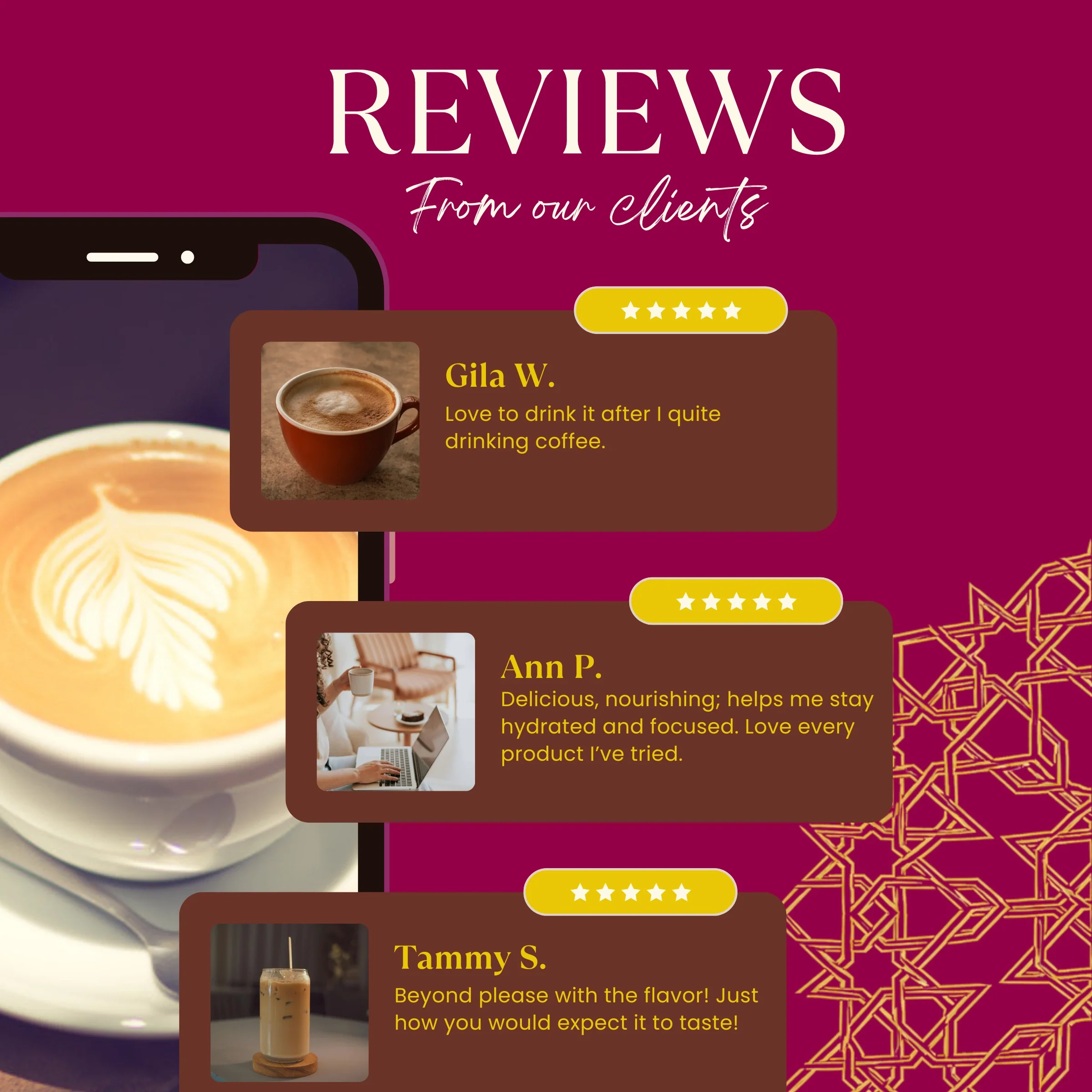 Instant Hazelnut Herbal Latte - Image 14