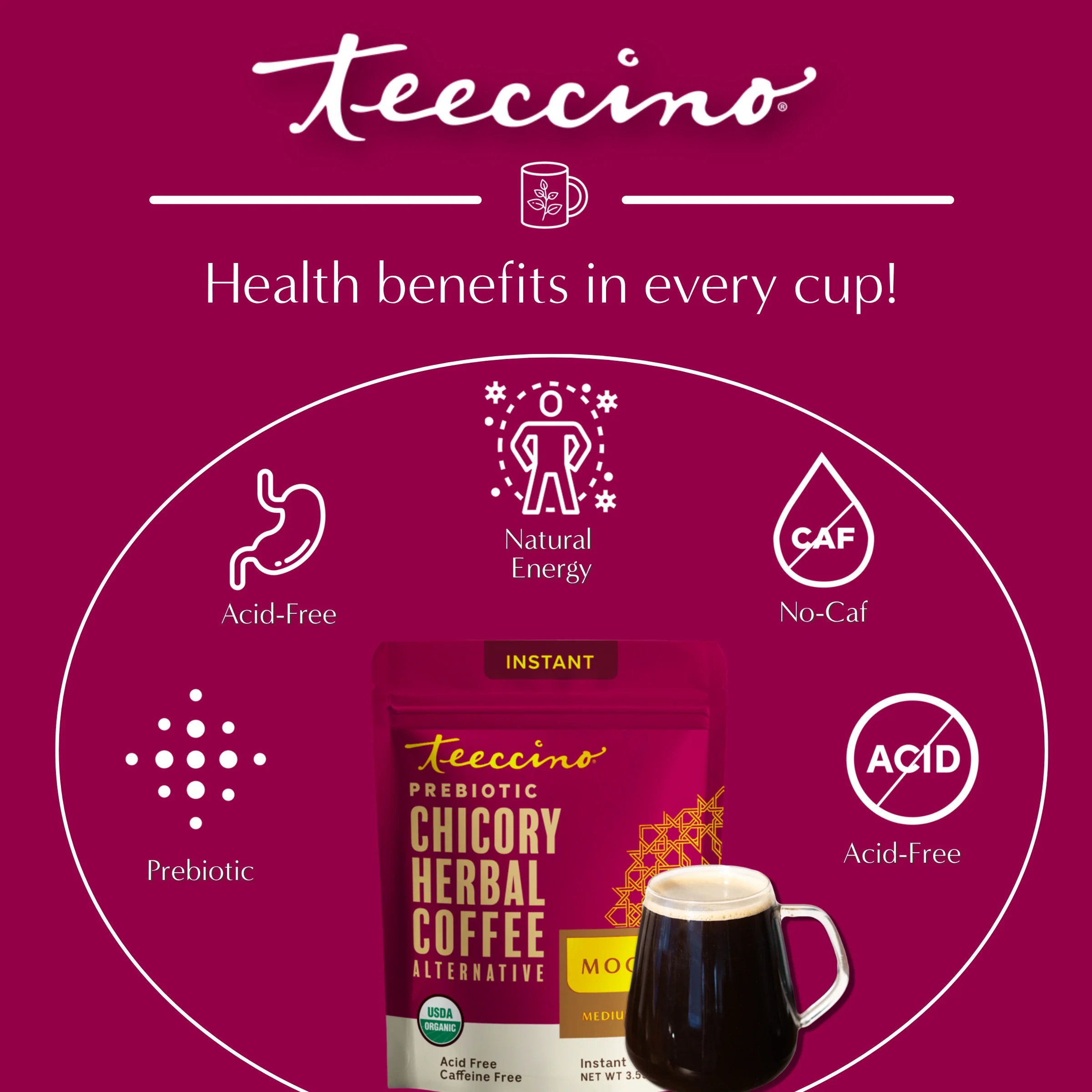 Instant Mocha Herbal Coffee - Image 12