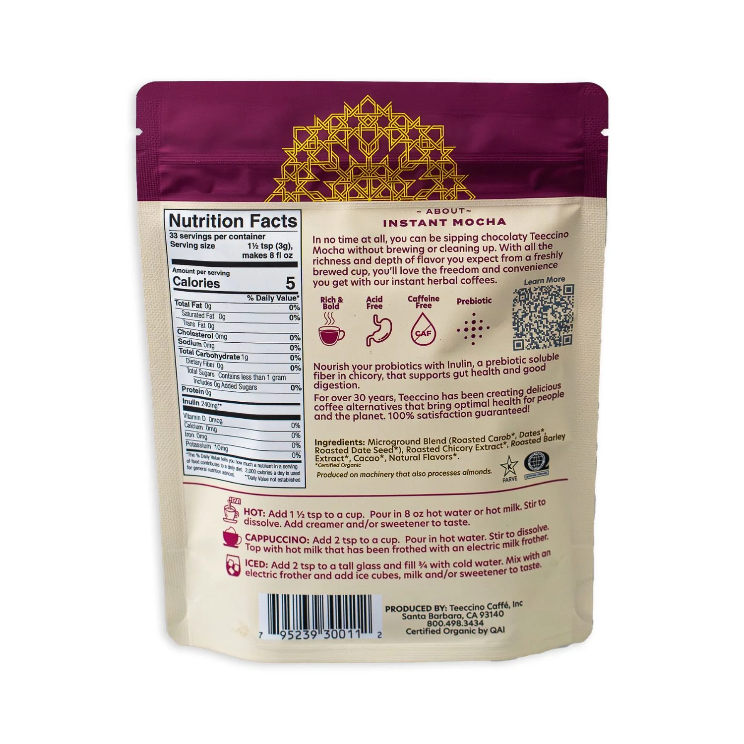Instant Mocha Herbal Coffee - Image 8
