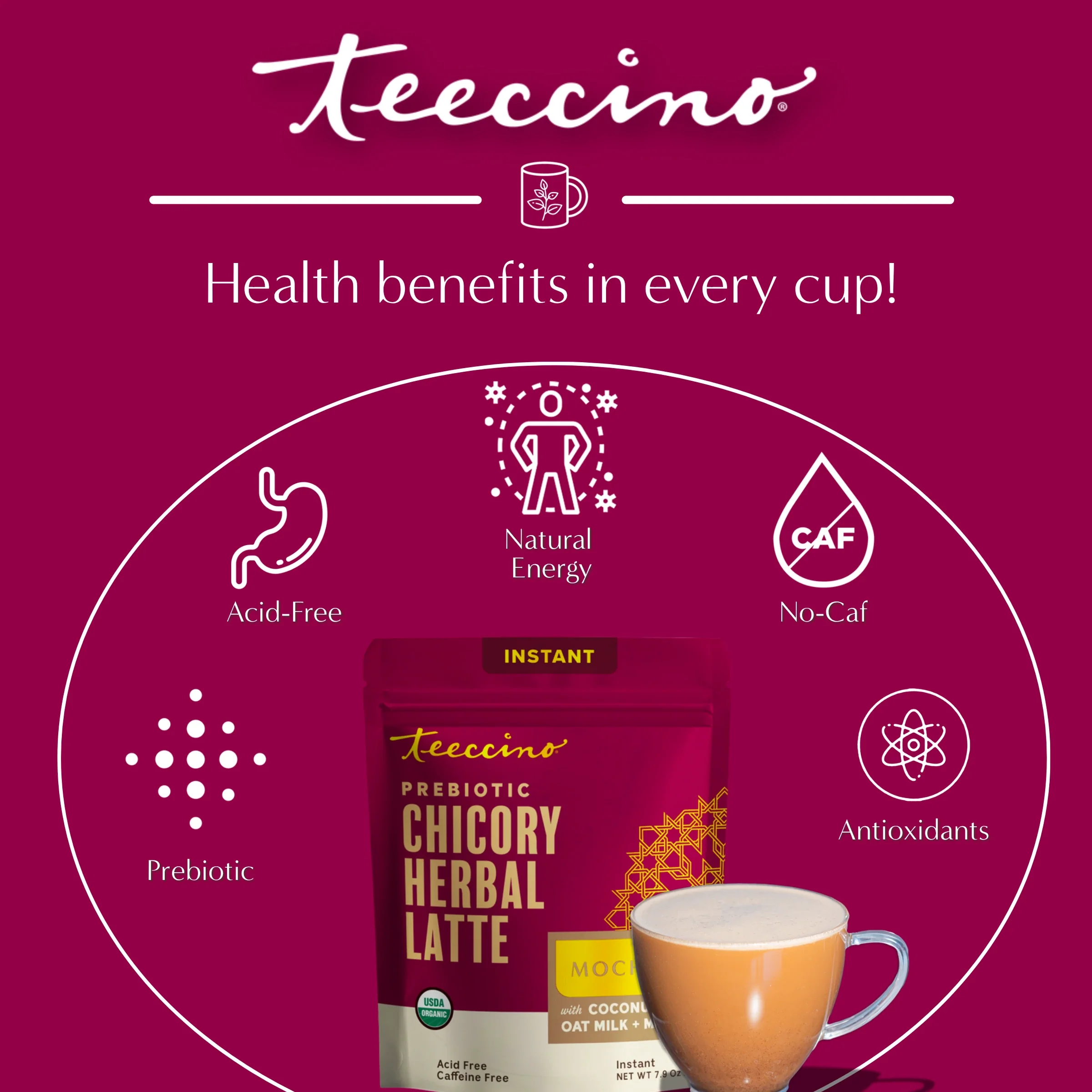 Instant Mocha Herbal Latte - Image 8