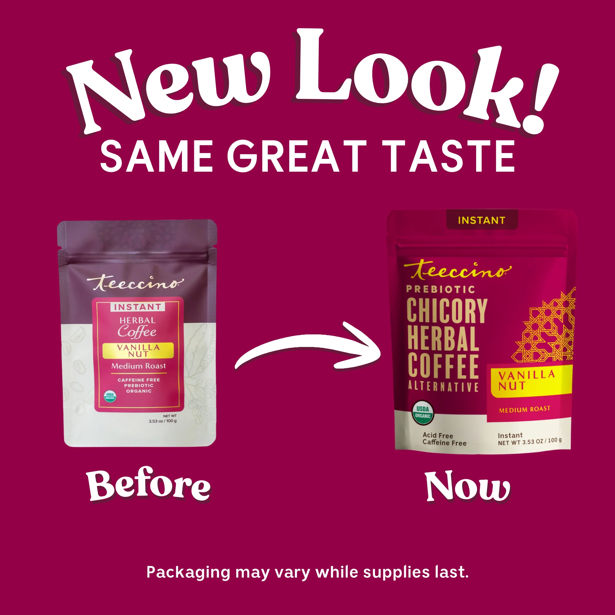 Instant Vanilla Nut Herbal Coffee - Image 12