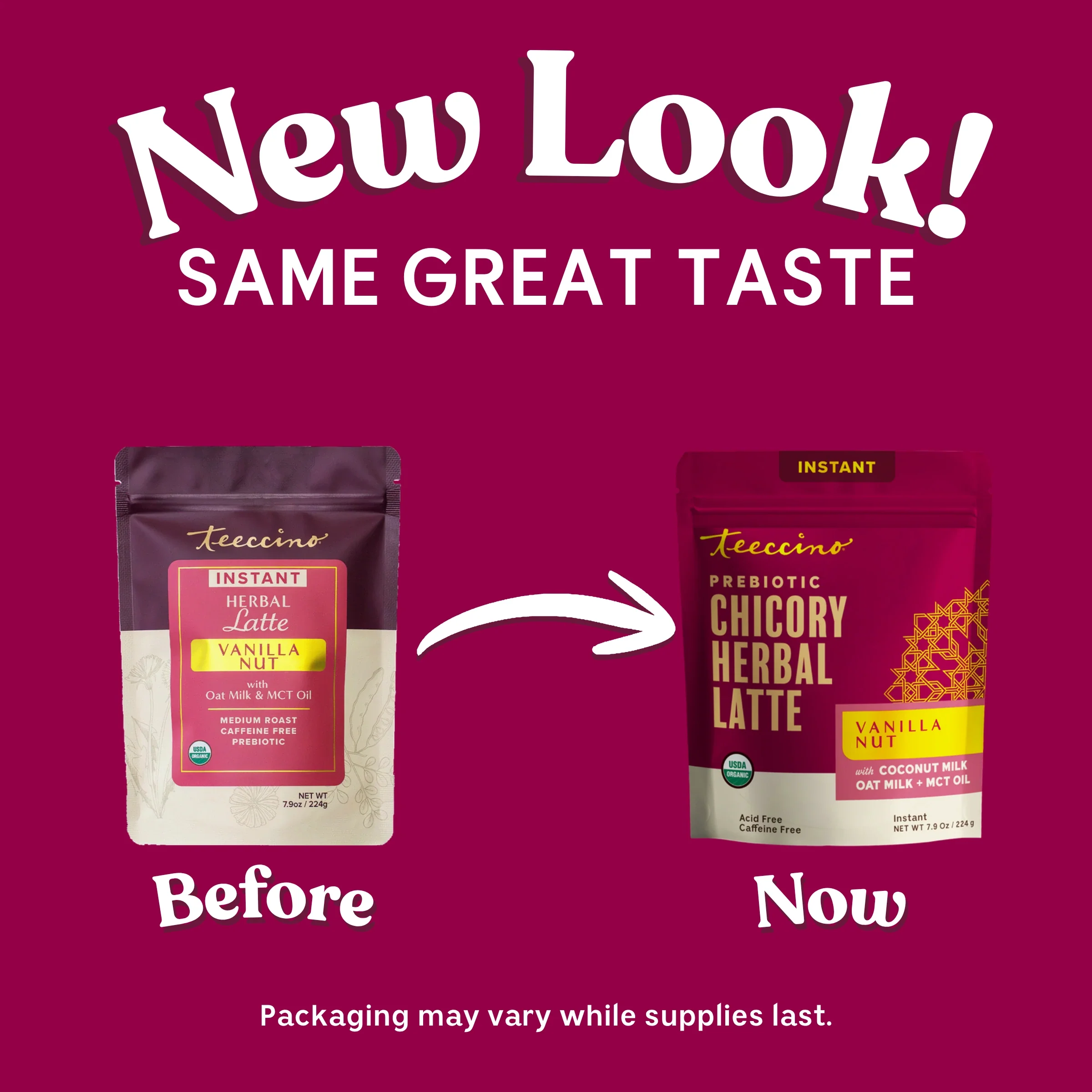 Instant Vanilla Nut Herbal Latte - Image 12