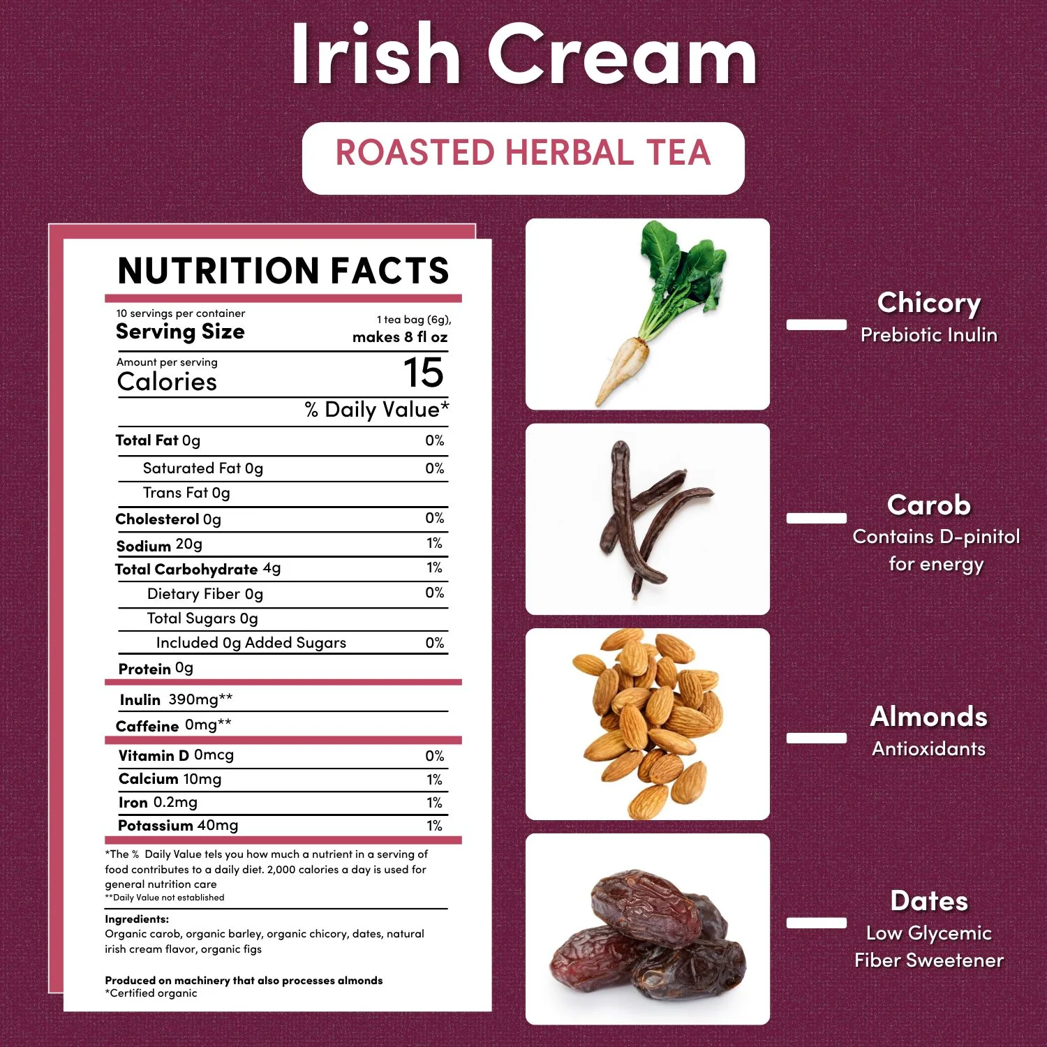 Irish Cream Roasted Herbal Tea - Image 6