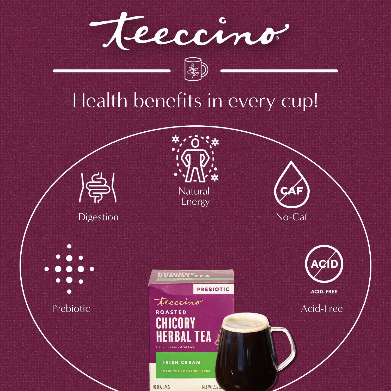 Irish Cream Roasted Herbal Tea - Image 7