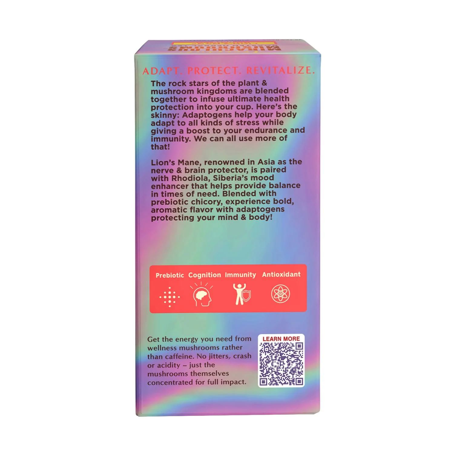 Lion's Mane Rhodiola Rose Mushroom Herbal Tea - Image 11