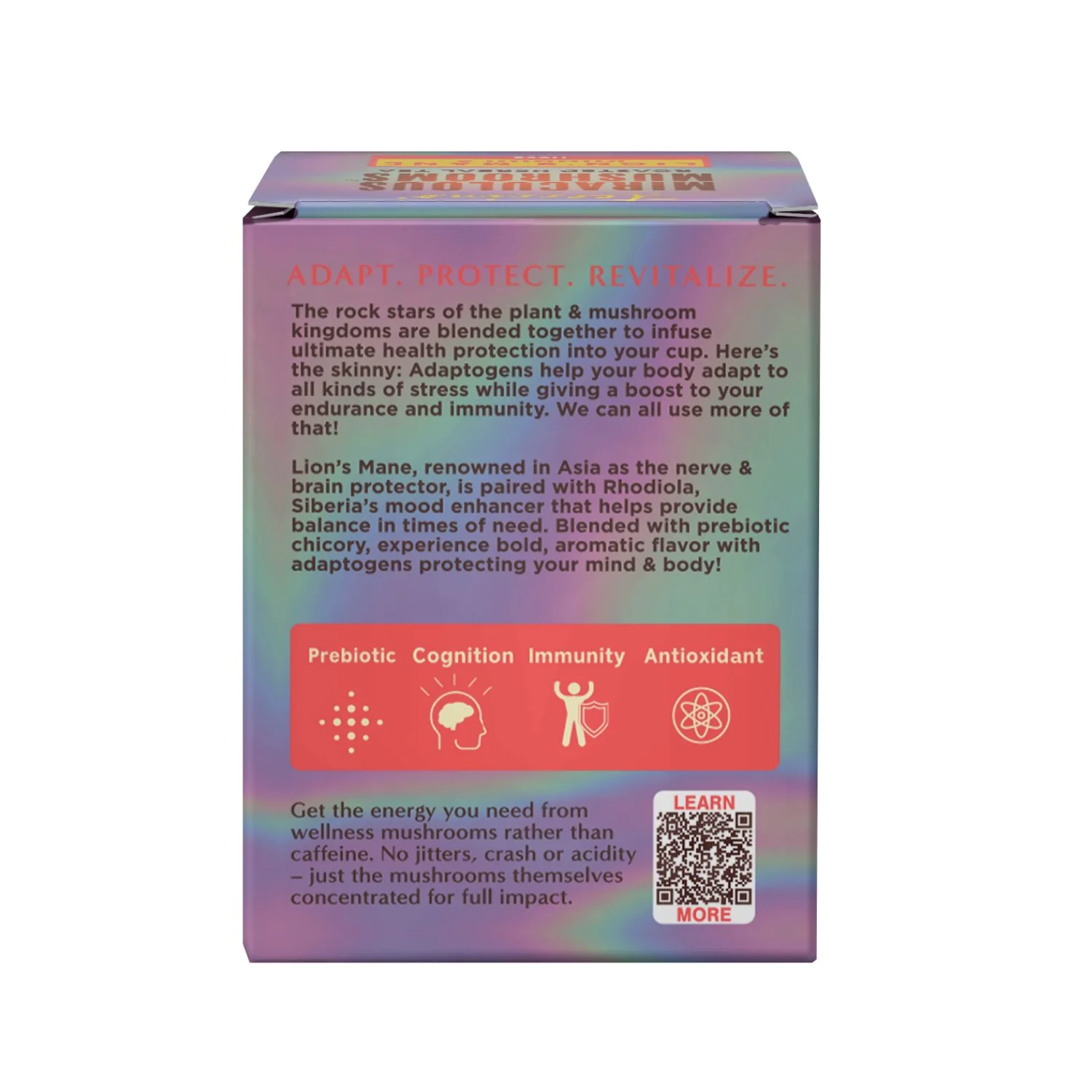 Lion's Mane Rhodiola Rose Mushroom Herbal Tea - Image 17