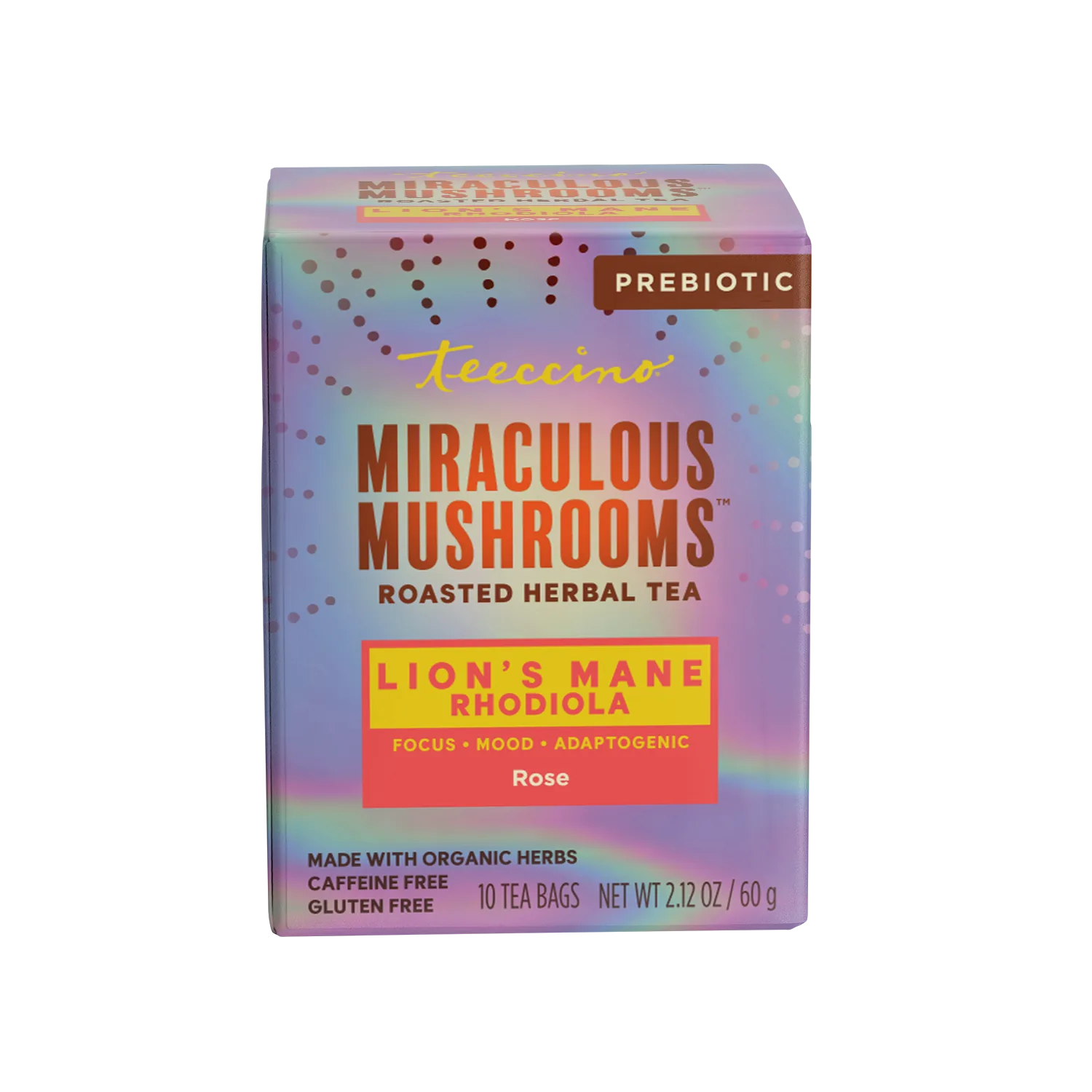 Lion's Mane Rhodiola Rose Mushroom Herbal Tea - Image 23