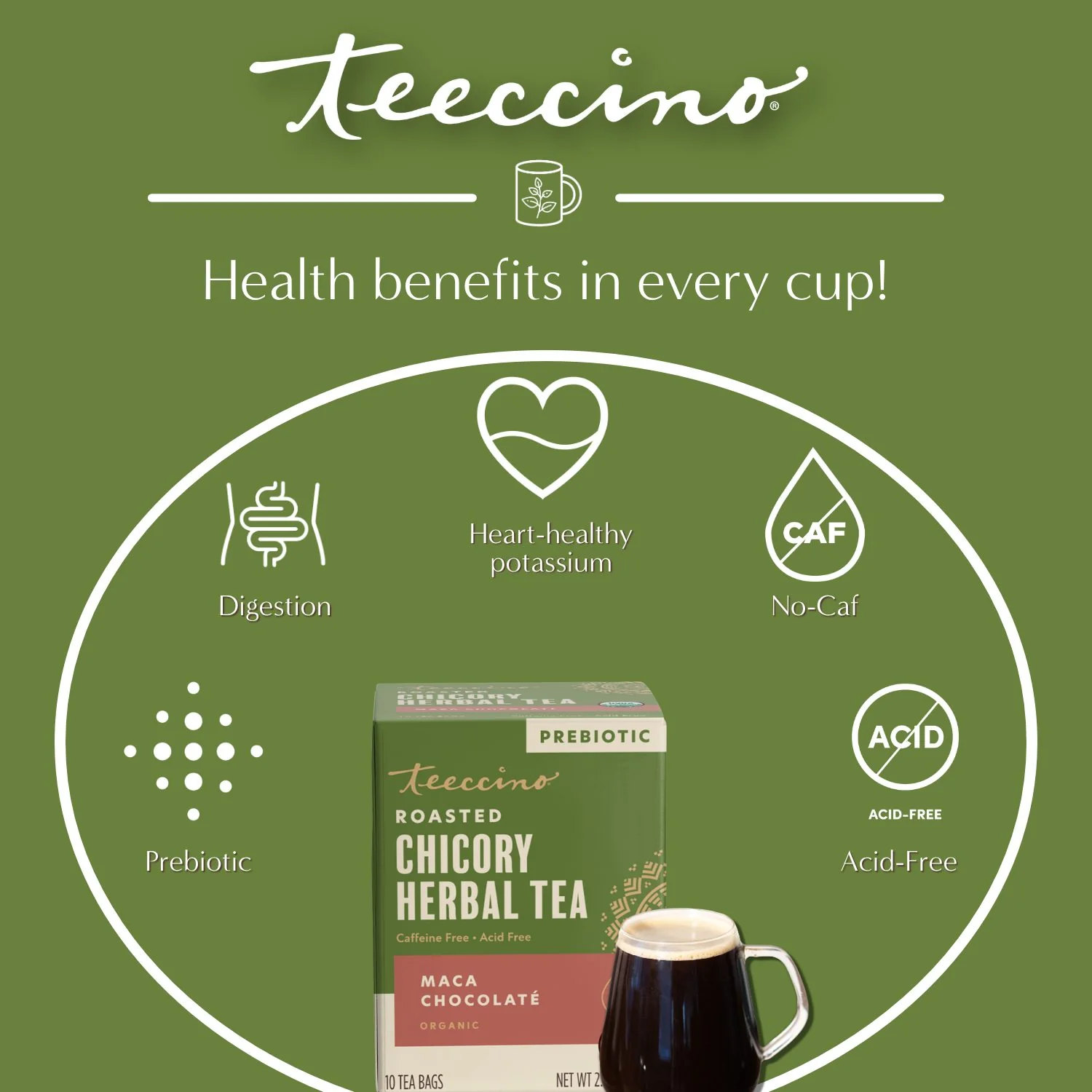 Maca Chocolate Roasted Herbal Tea - Image 19