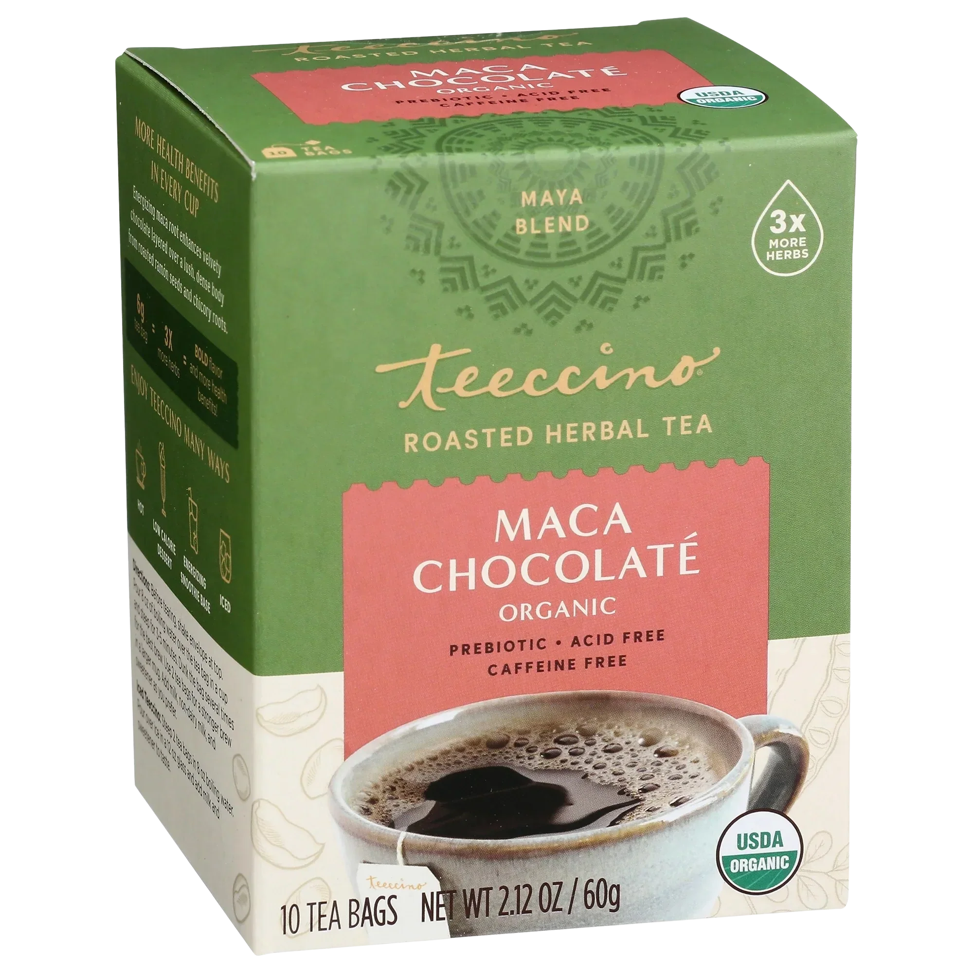 Maca Chocolate Roasted Herbal Tea - Image 8